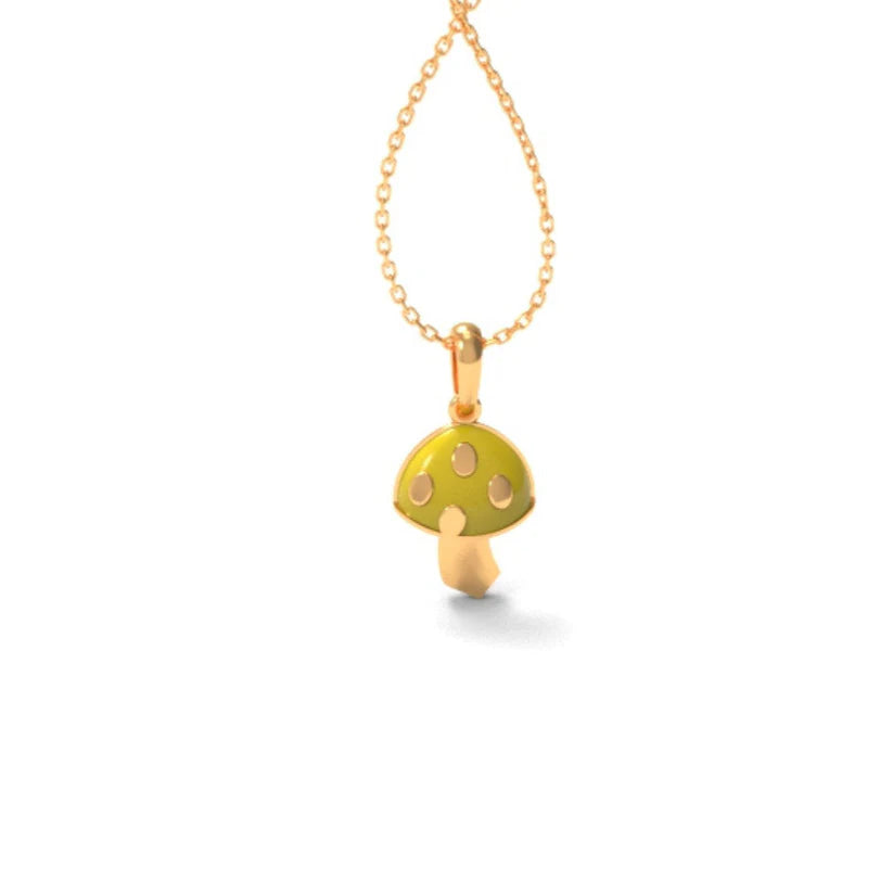 Eco Friendly Mushroom kids Pendant