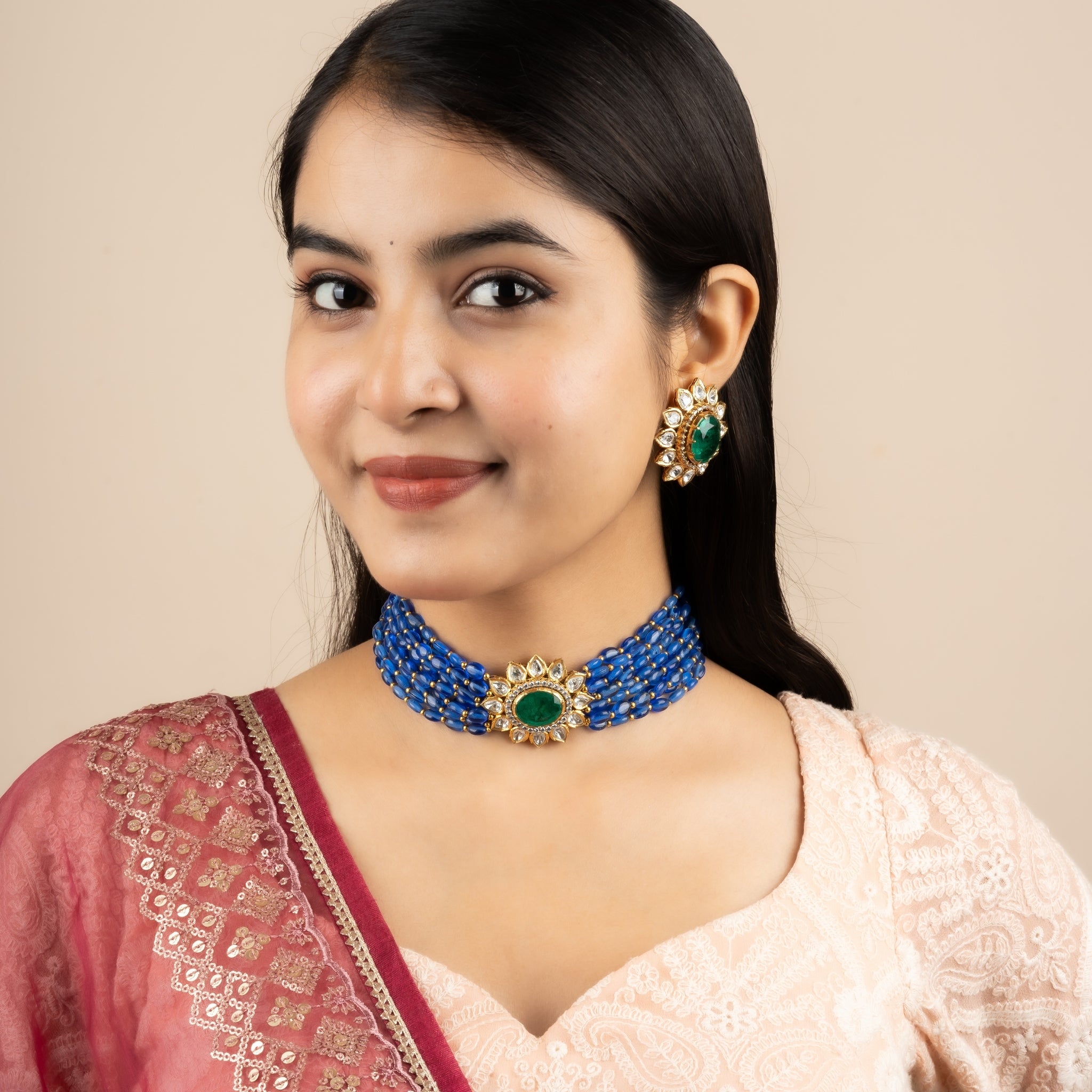 Razia Sultan Antique Royal Necklace Set