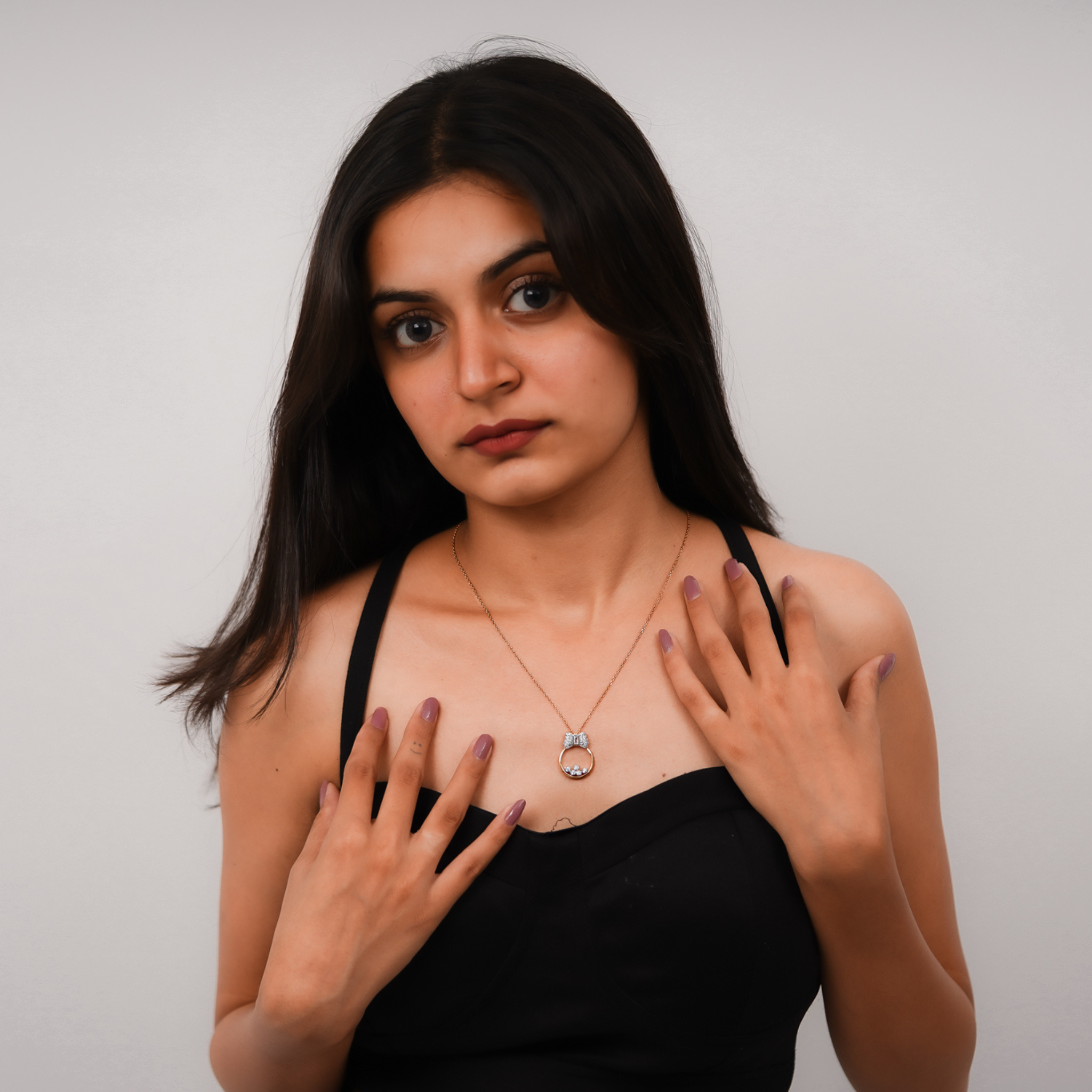 Elegant Baguette Cut Necklace