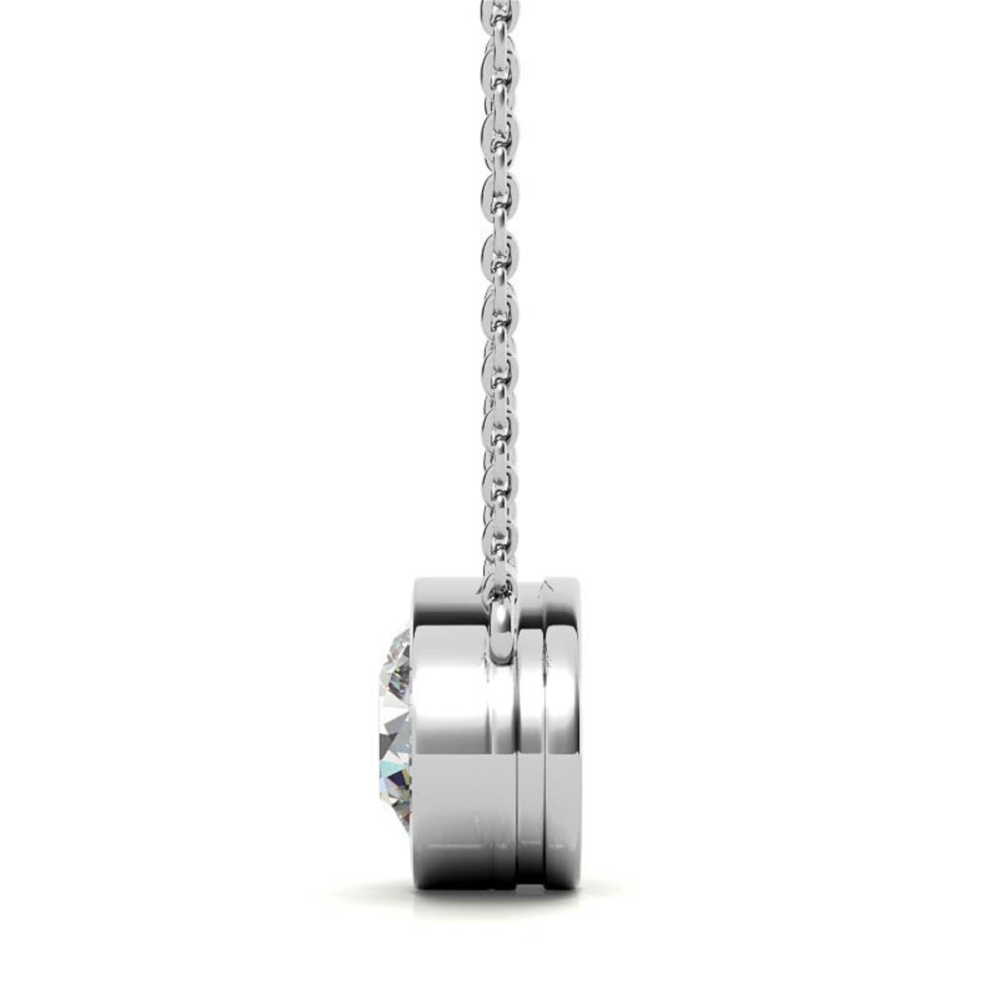 Luxury Bezel Pendant for Women
