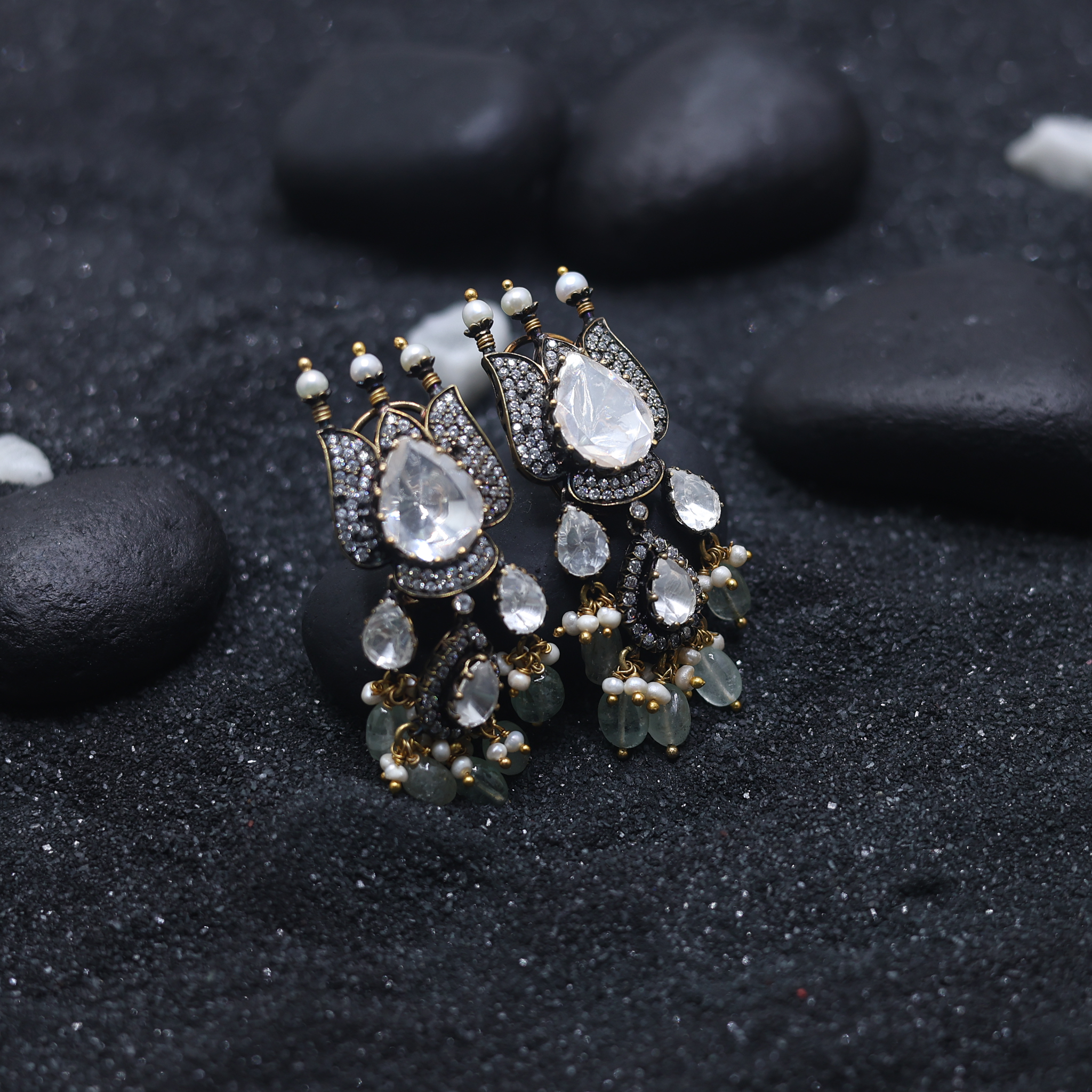 Rani Shantala Blossom Danglers
