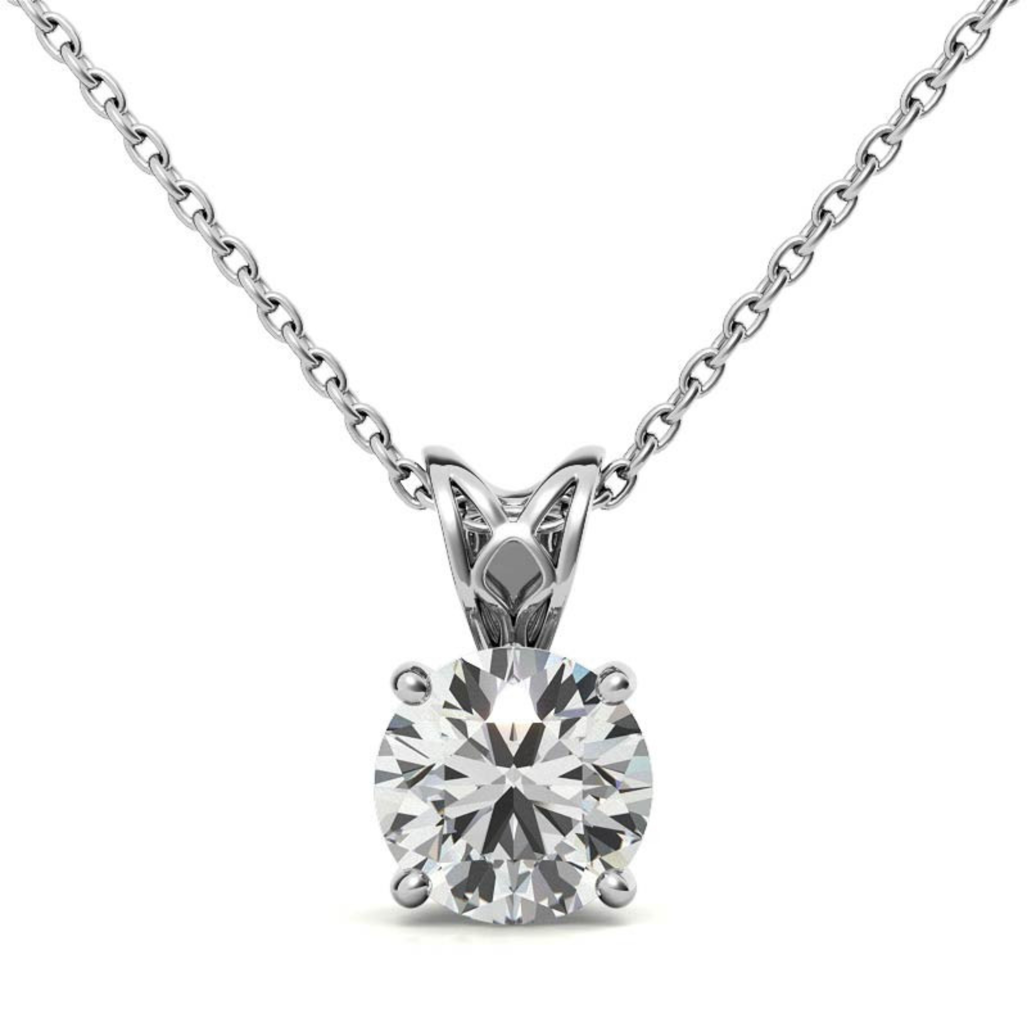 Minimalist Round Cut Pendant