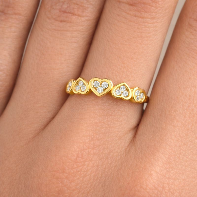 Timeless Multi Heart Connect Ring