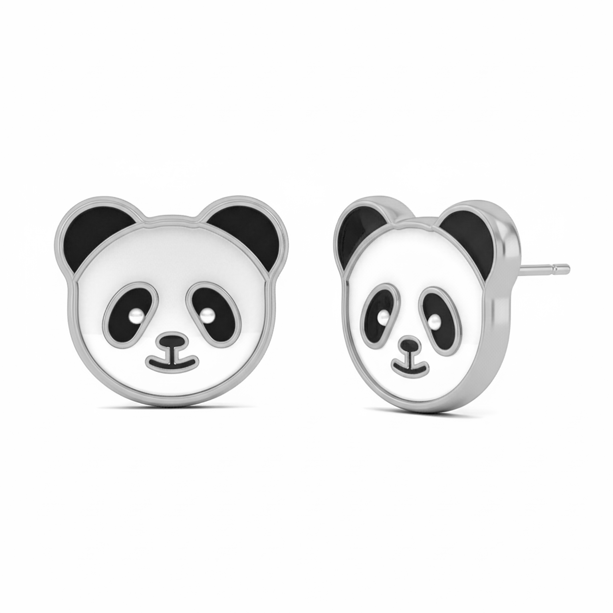 Cute Panda Earrings for Girls