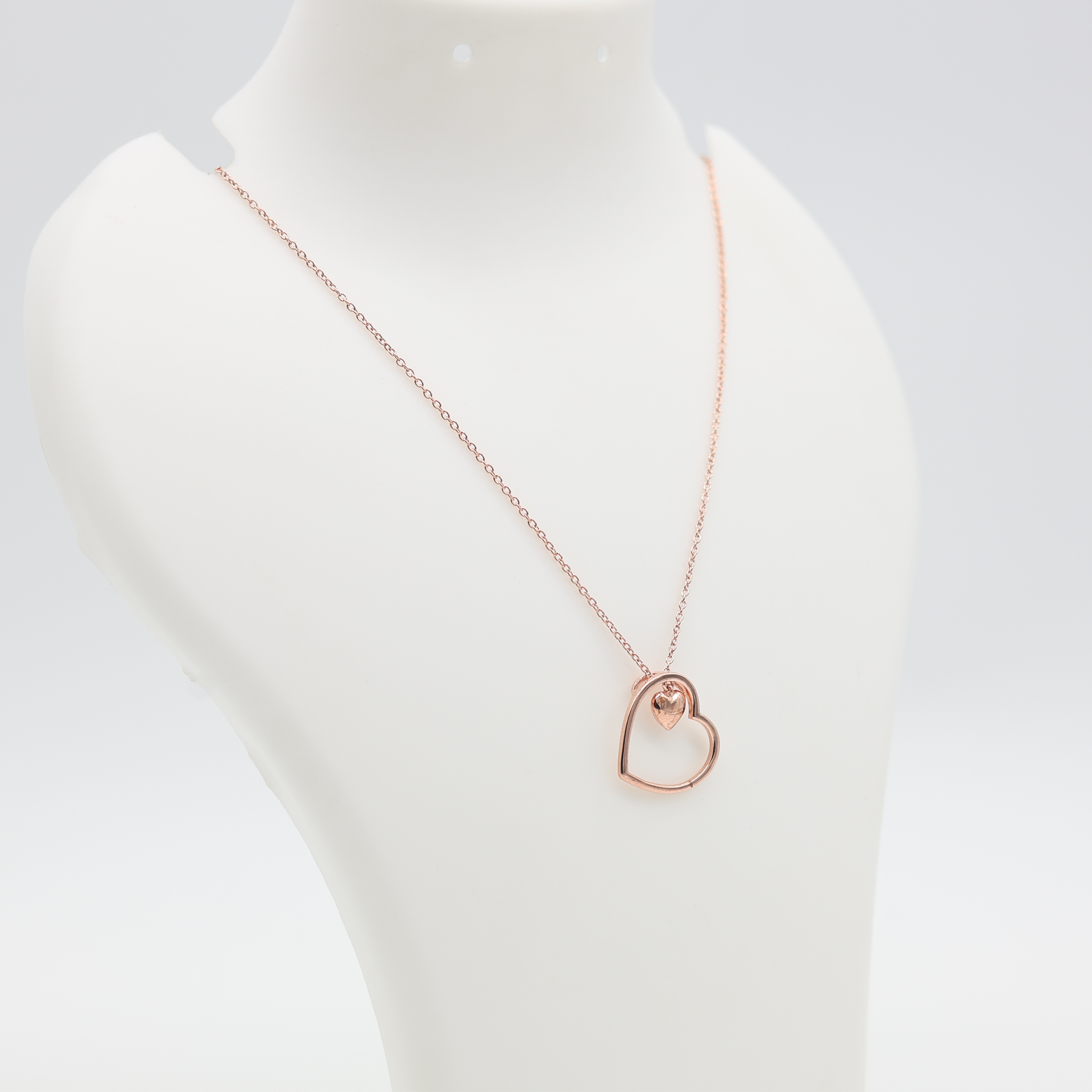 Dual Heart Embrace Pendant