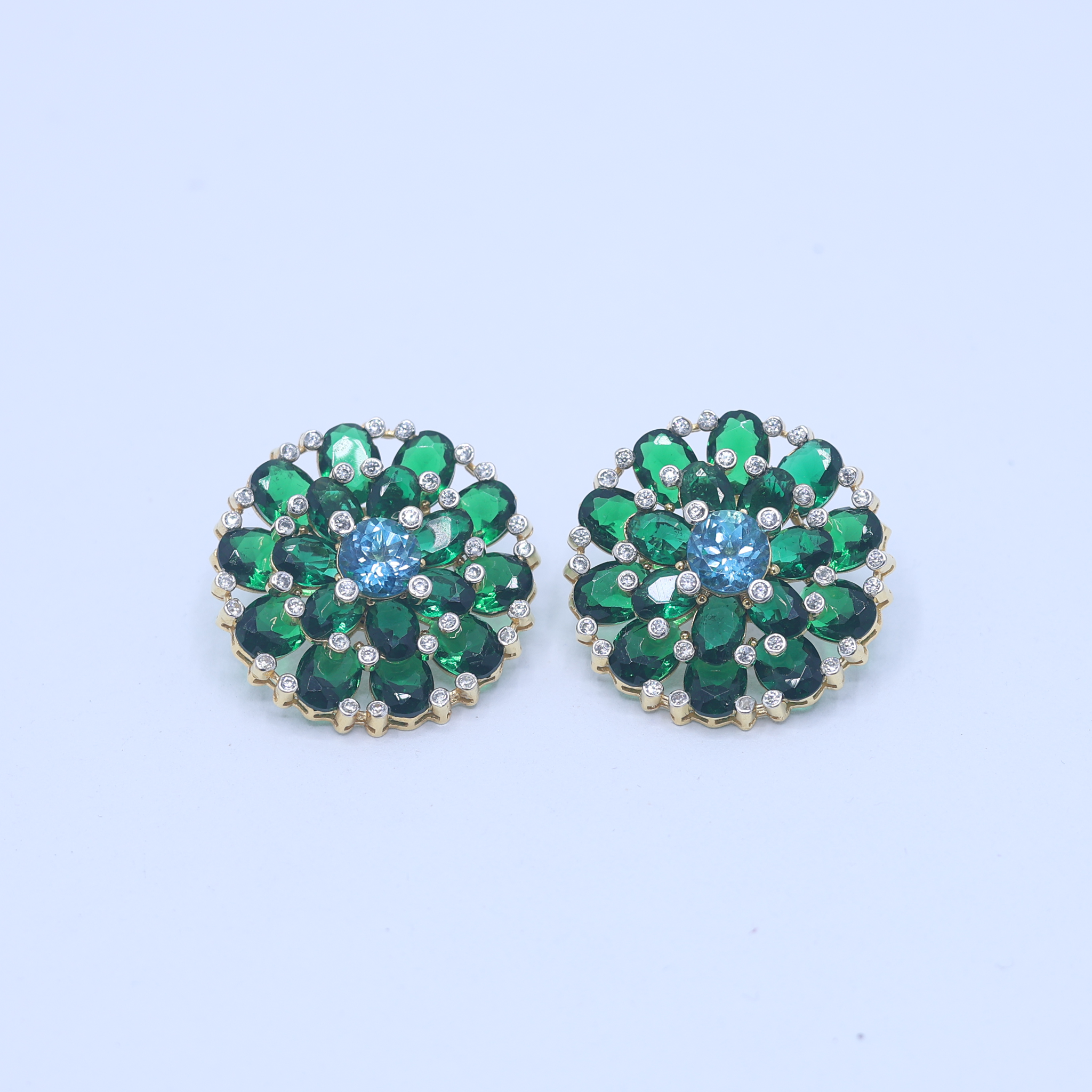 Queen Bija Bai Sparkling Stud Earring