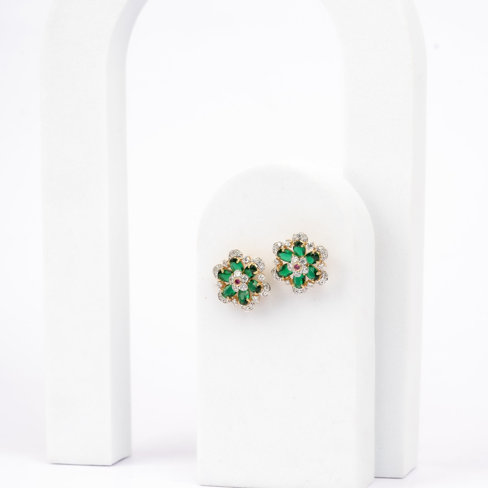 Queen Draupadi Radiant Stud Earring