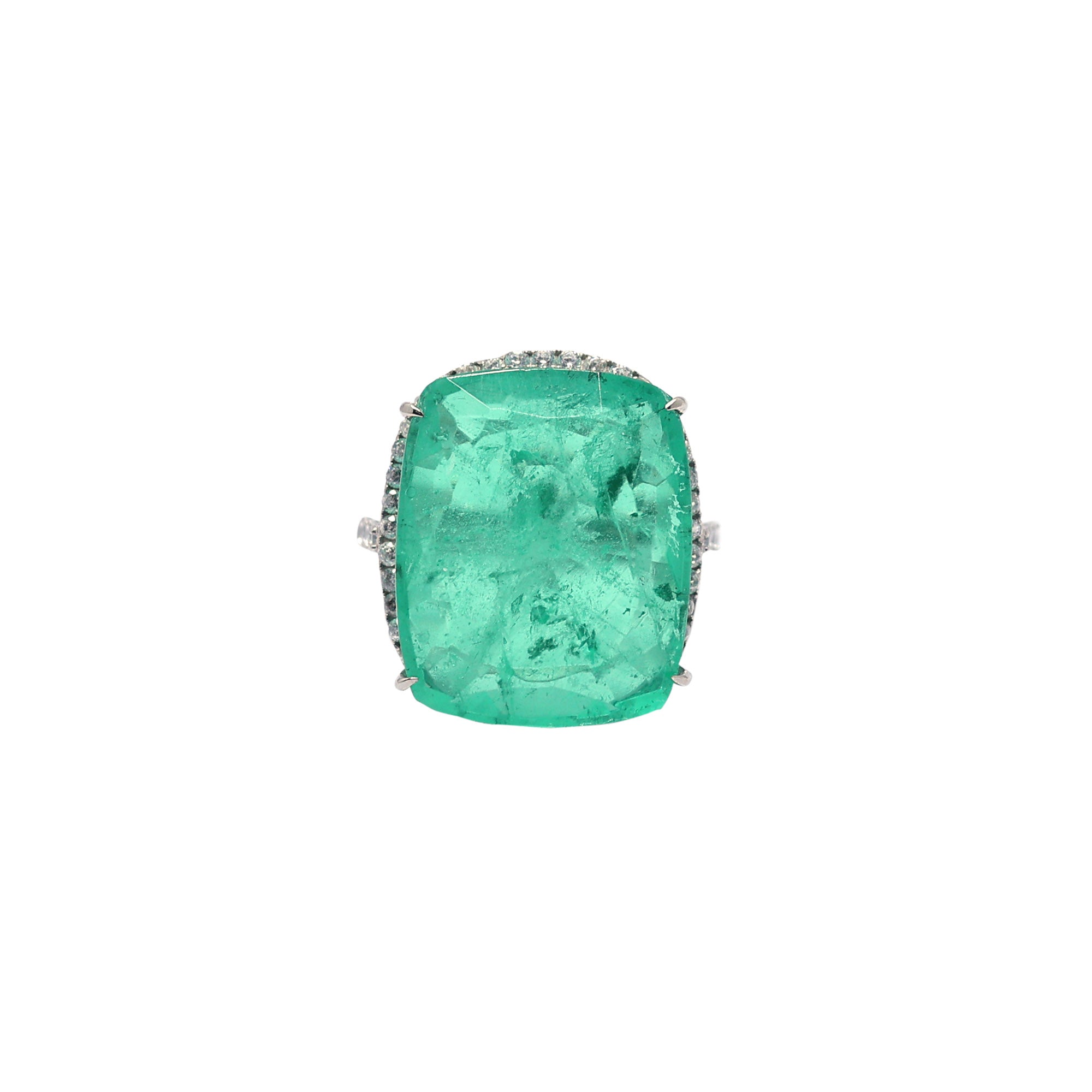 Mystic Emerald Grandeur Ring