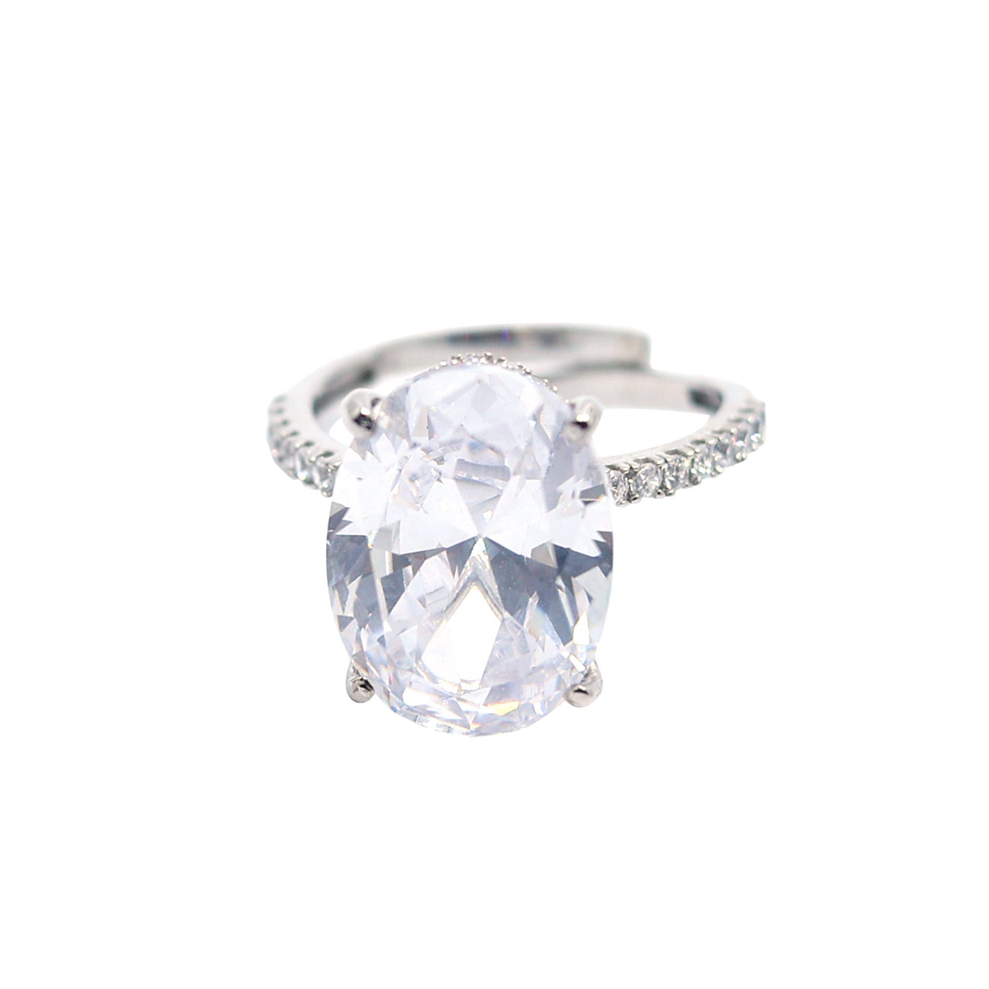 Chic Oval Stack Ring