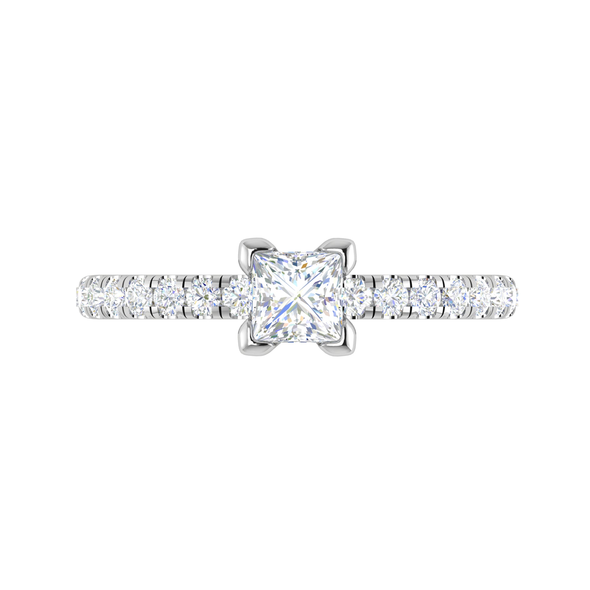 Timeless Princess Cut Ring