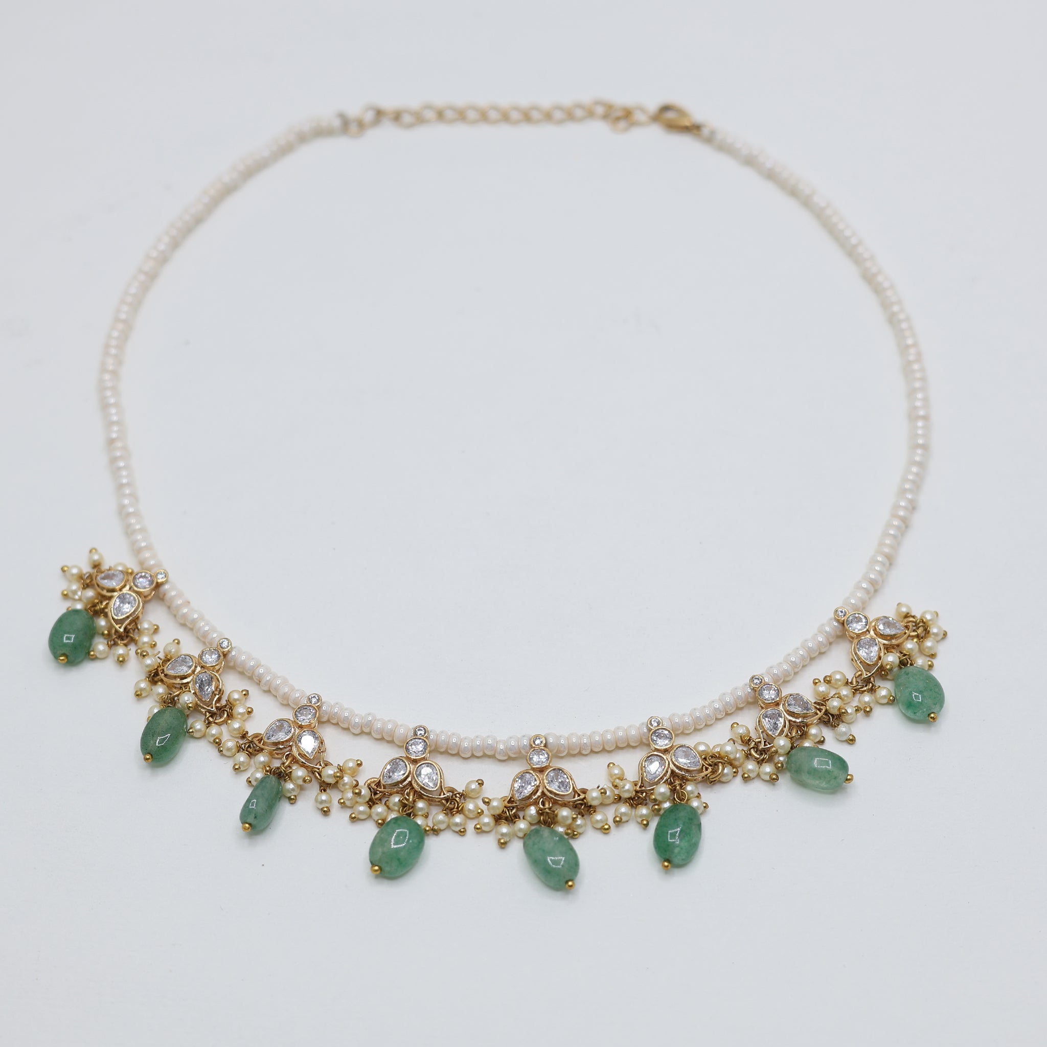 Emerald Grace Traditional Necklace