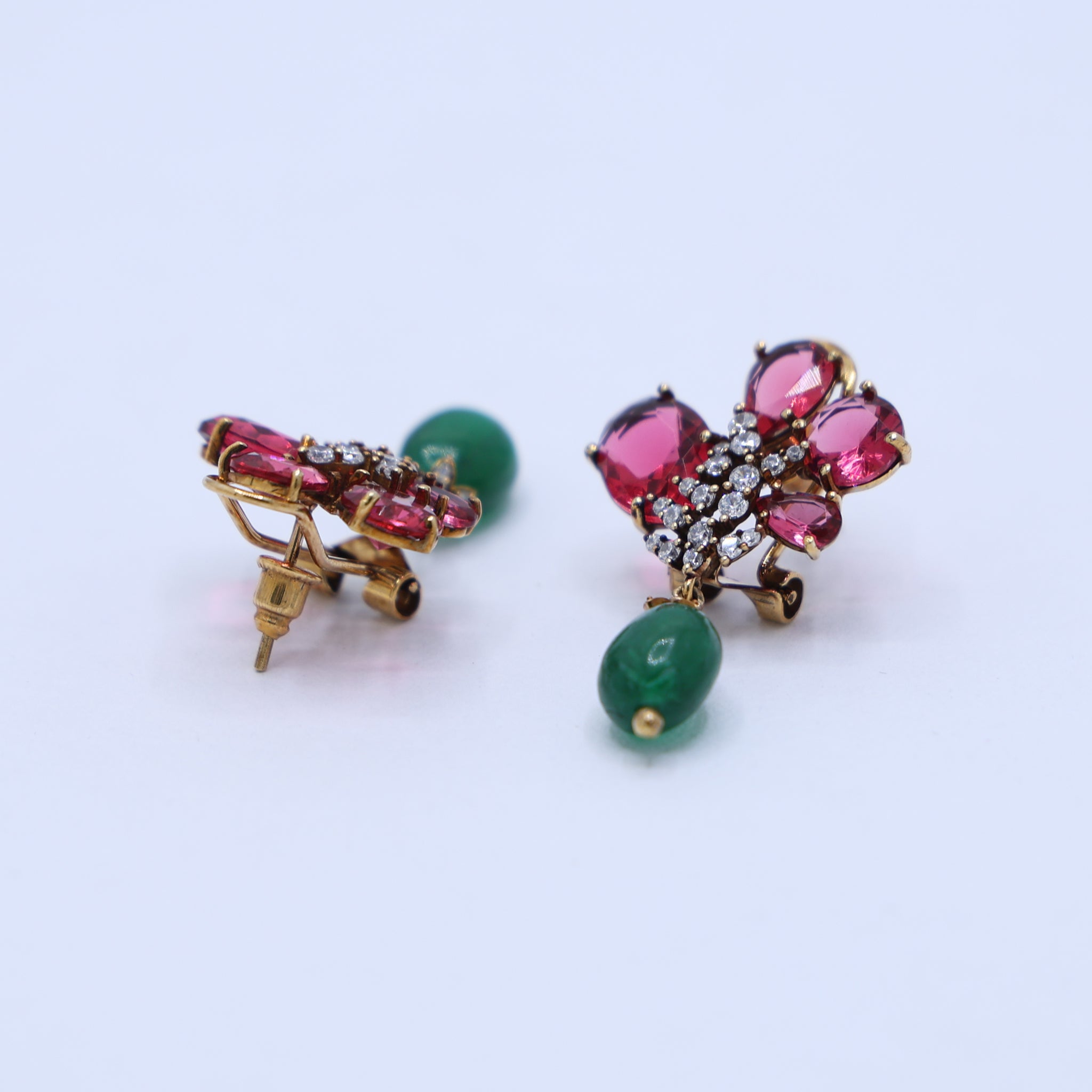 Maharani Yesubai Emerald Drops Earring