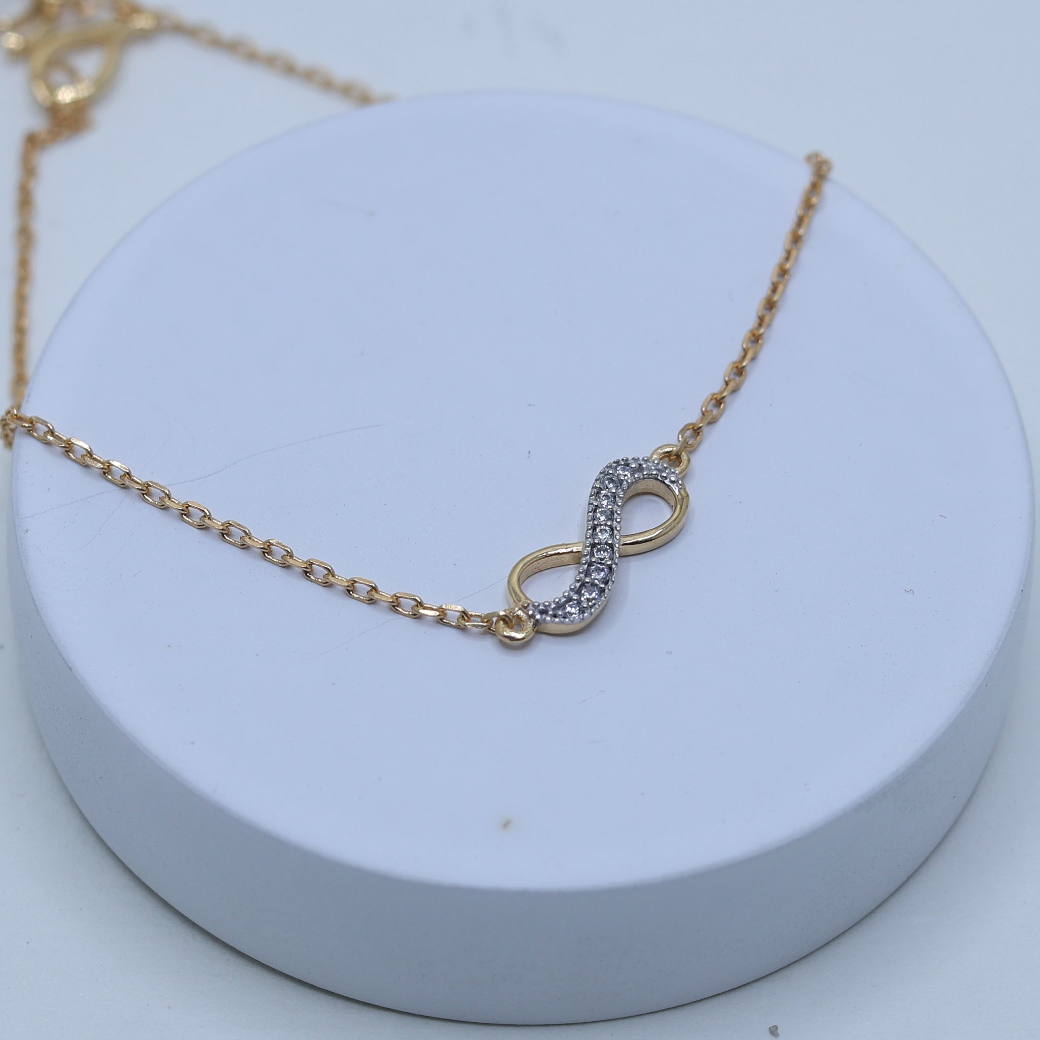 Elegant Infinity Milgrain Bracelet