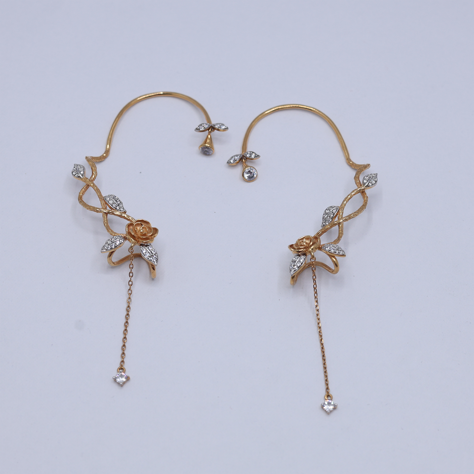 Non Piercing Vine Ear Cuff Earrings
