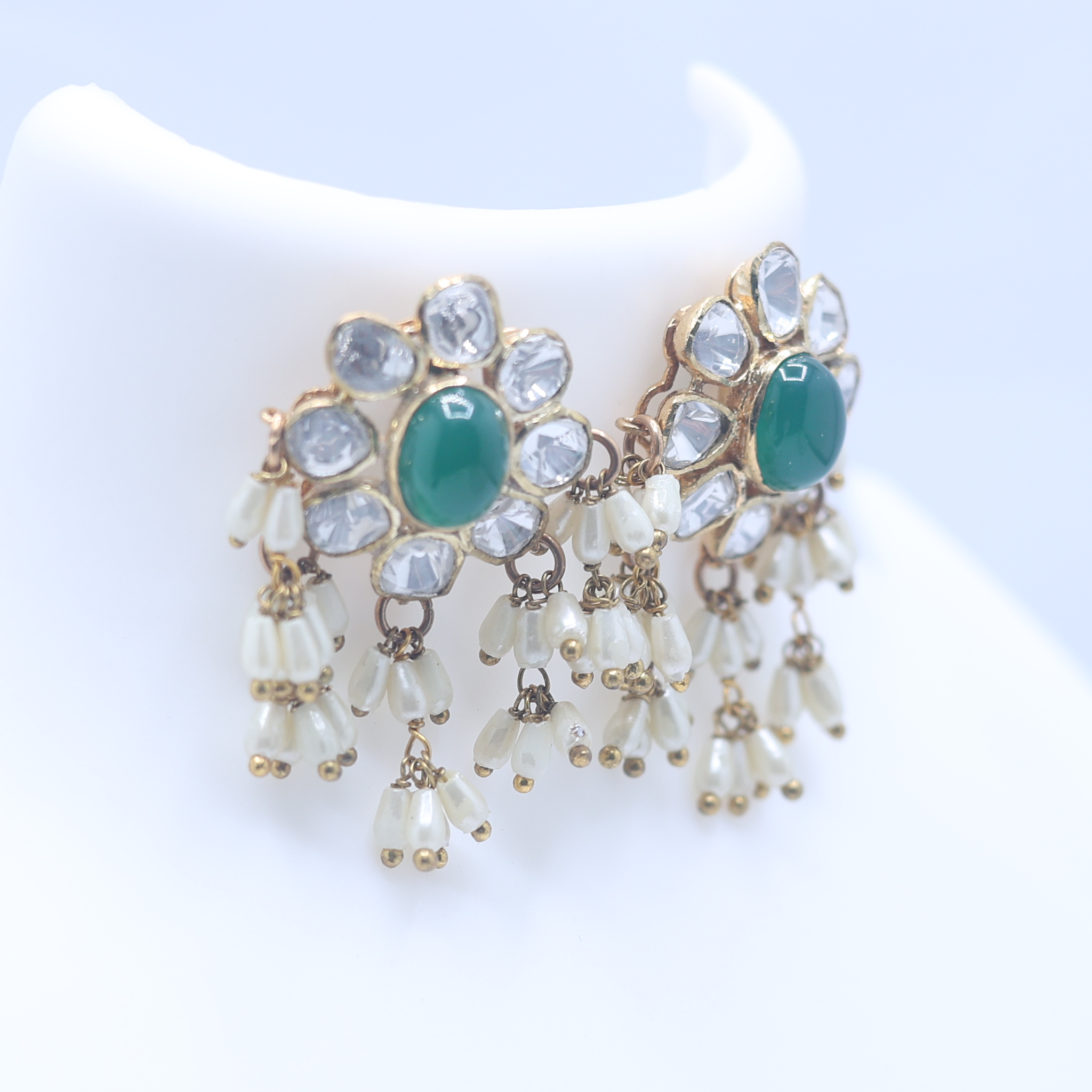 Rajmata Jijabai Warrior Spirit Drop Earring