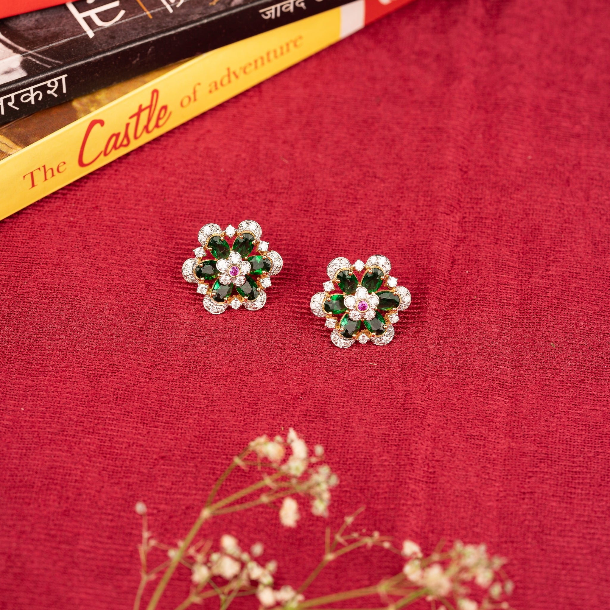 Queen Draupadi Radiant Stud Earring