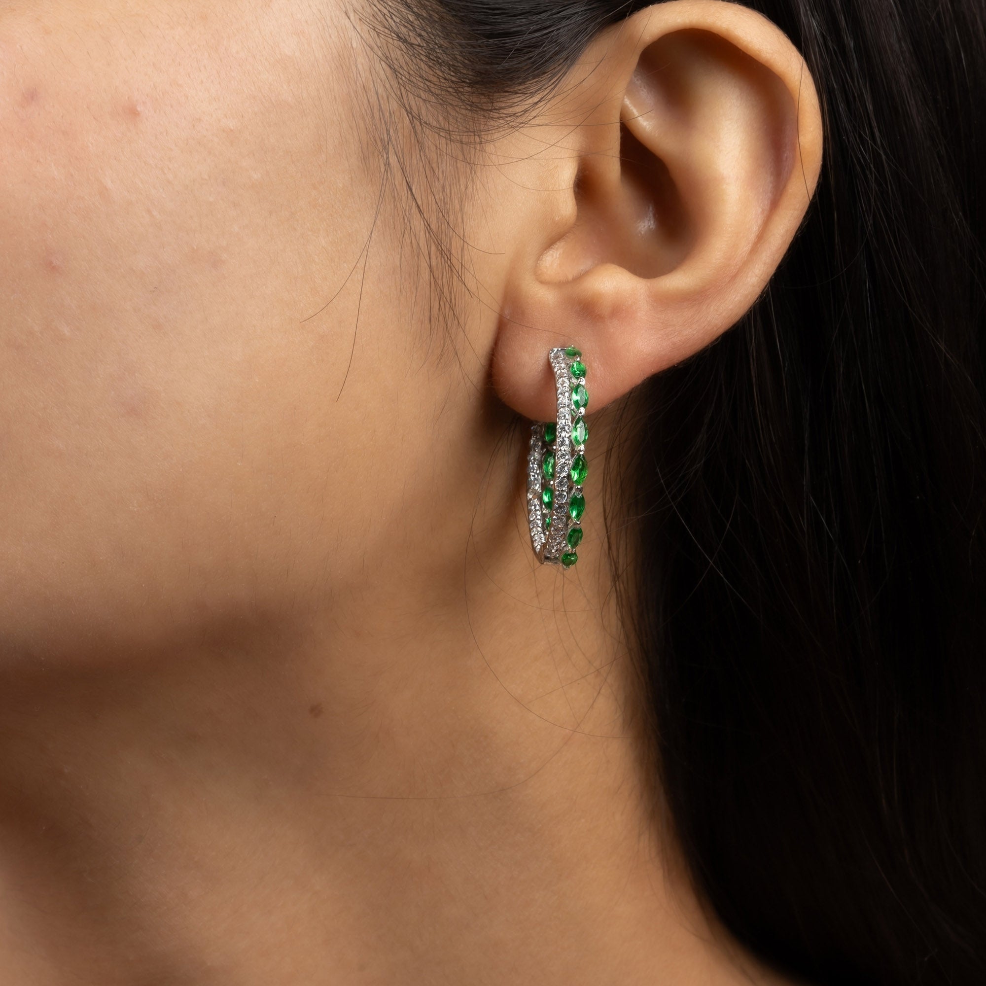 Rani Ahalyabai Regal Hoops Earring