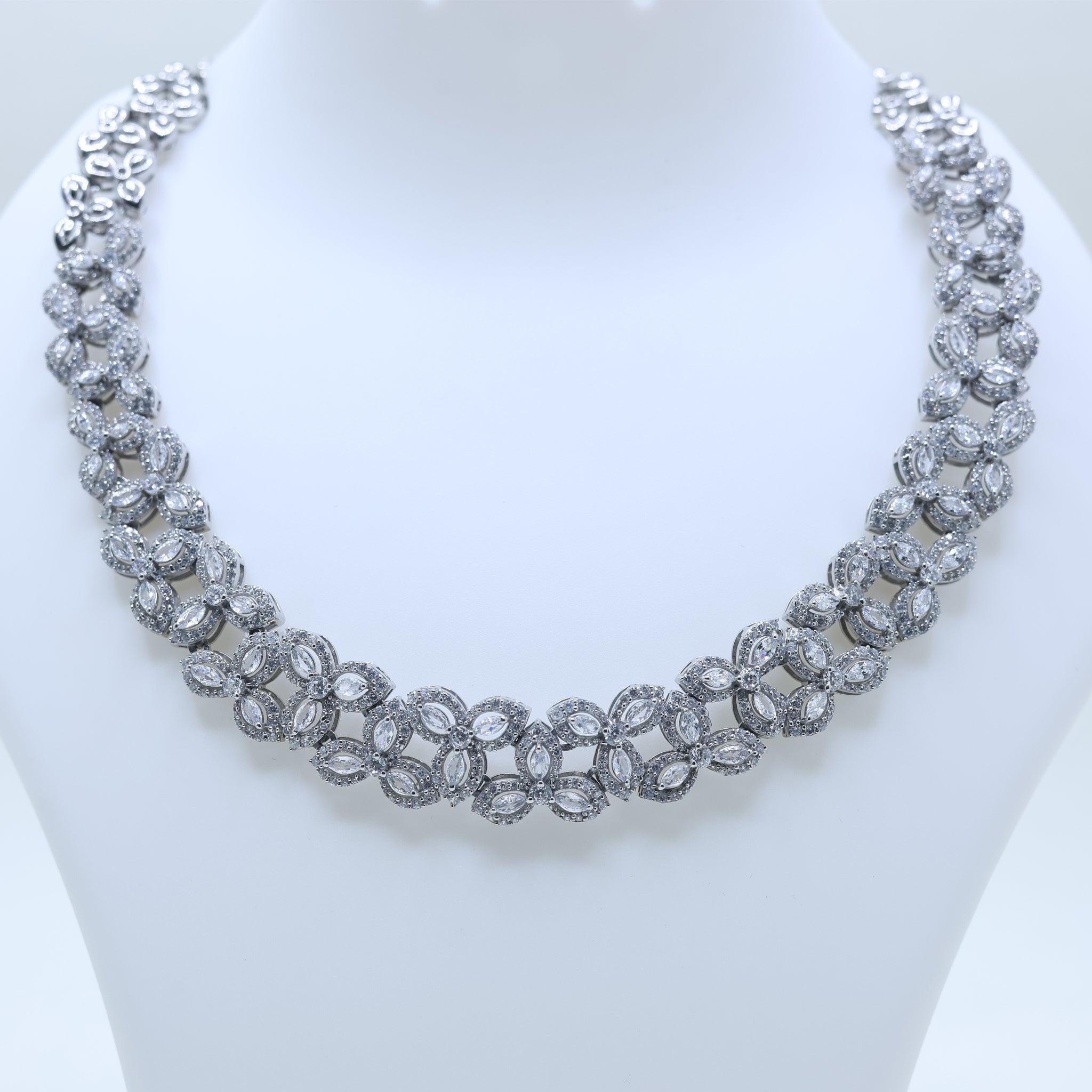 Luxury Statement Diamond Necklace