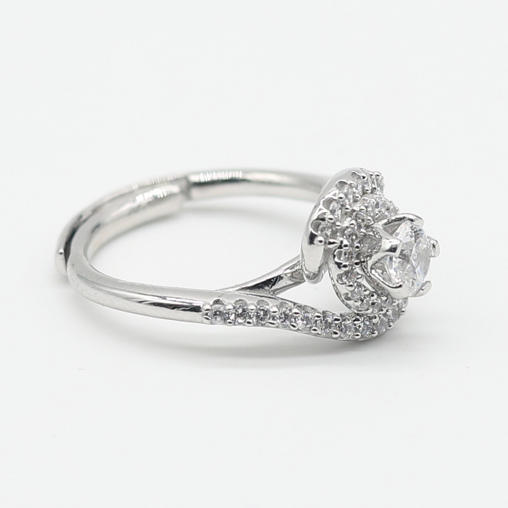 Sterling Silver Bypass Ring