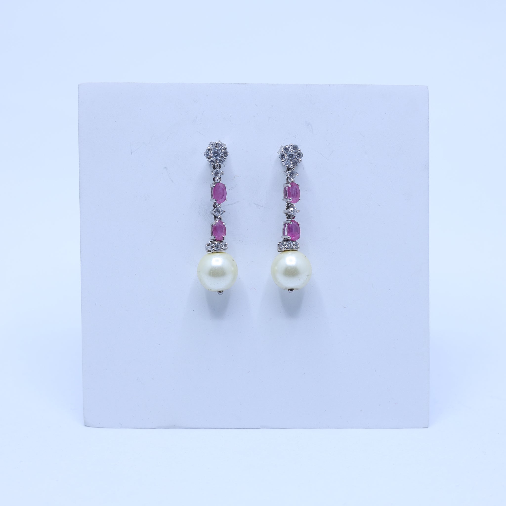 Princess Jodhaa Silver Dangler