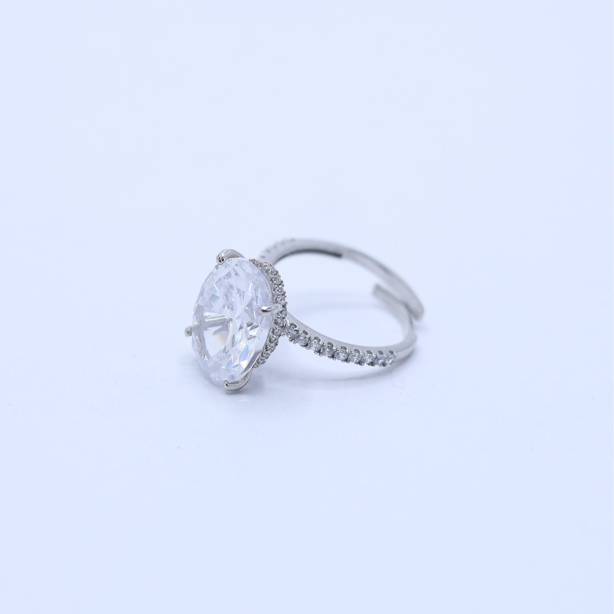 Chic Oval Stack Ring