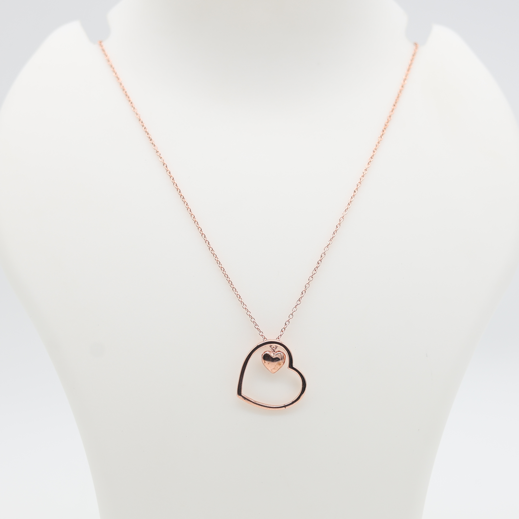 Dual Heart Embrace Pendant