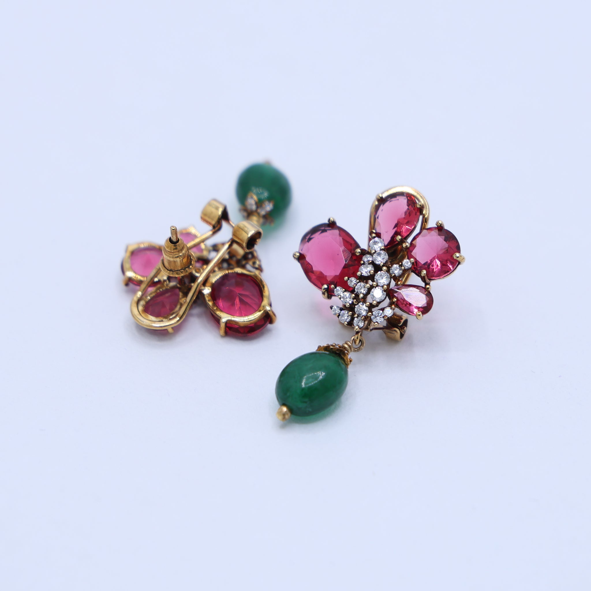 Maharani Yesubai Emerald Drops Earring