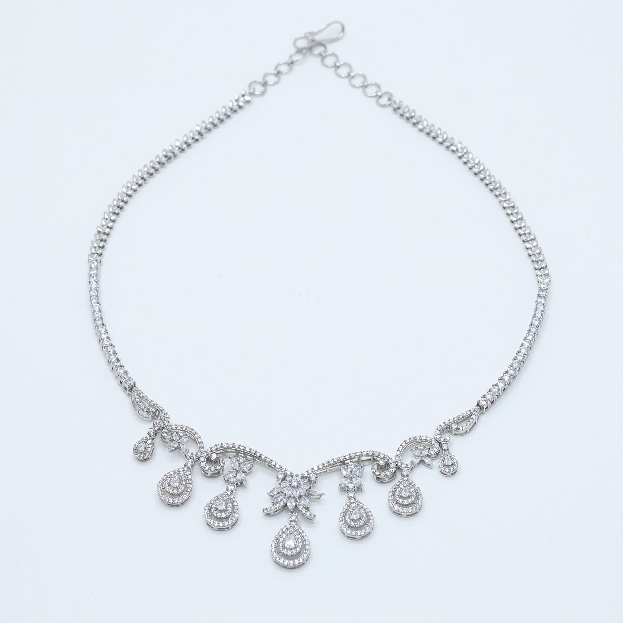 Timeless White Gold Diamond Necklace