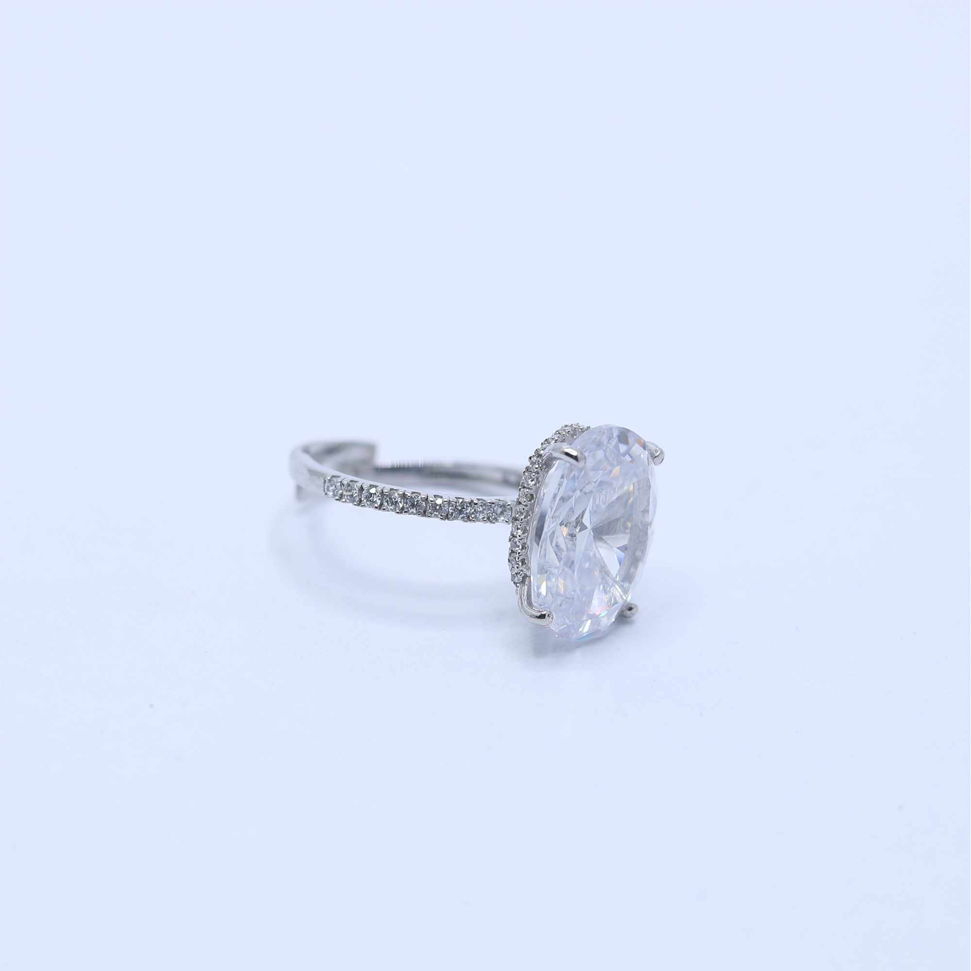 Chic Oval Stack Ring