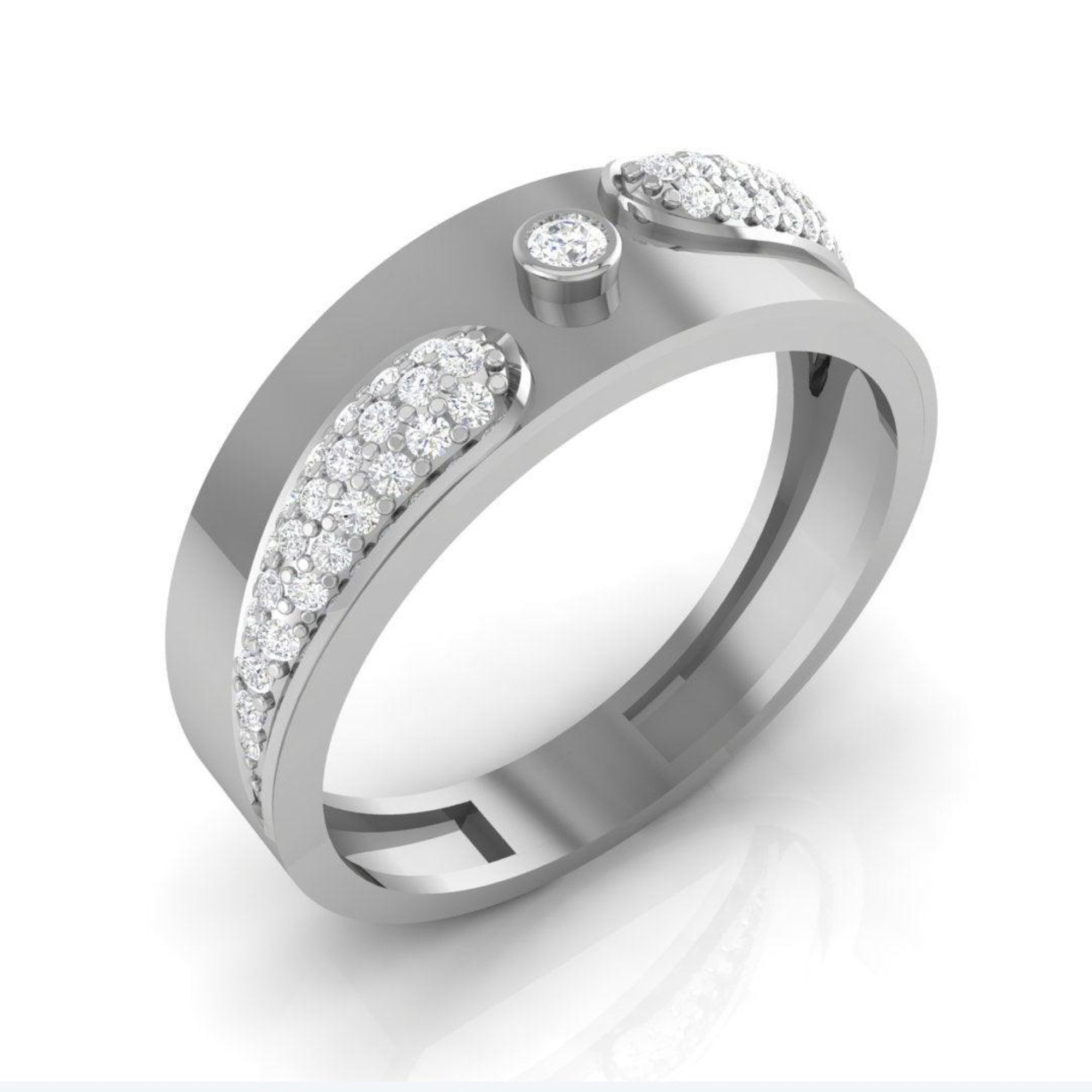 Forever Together Diamond Couple Band