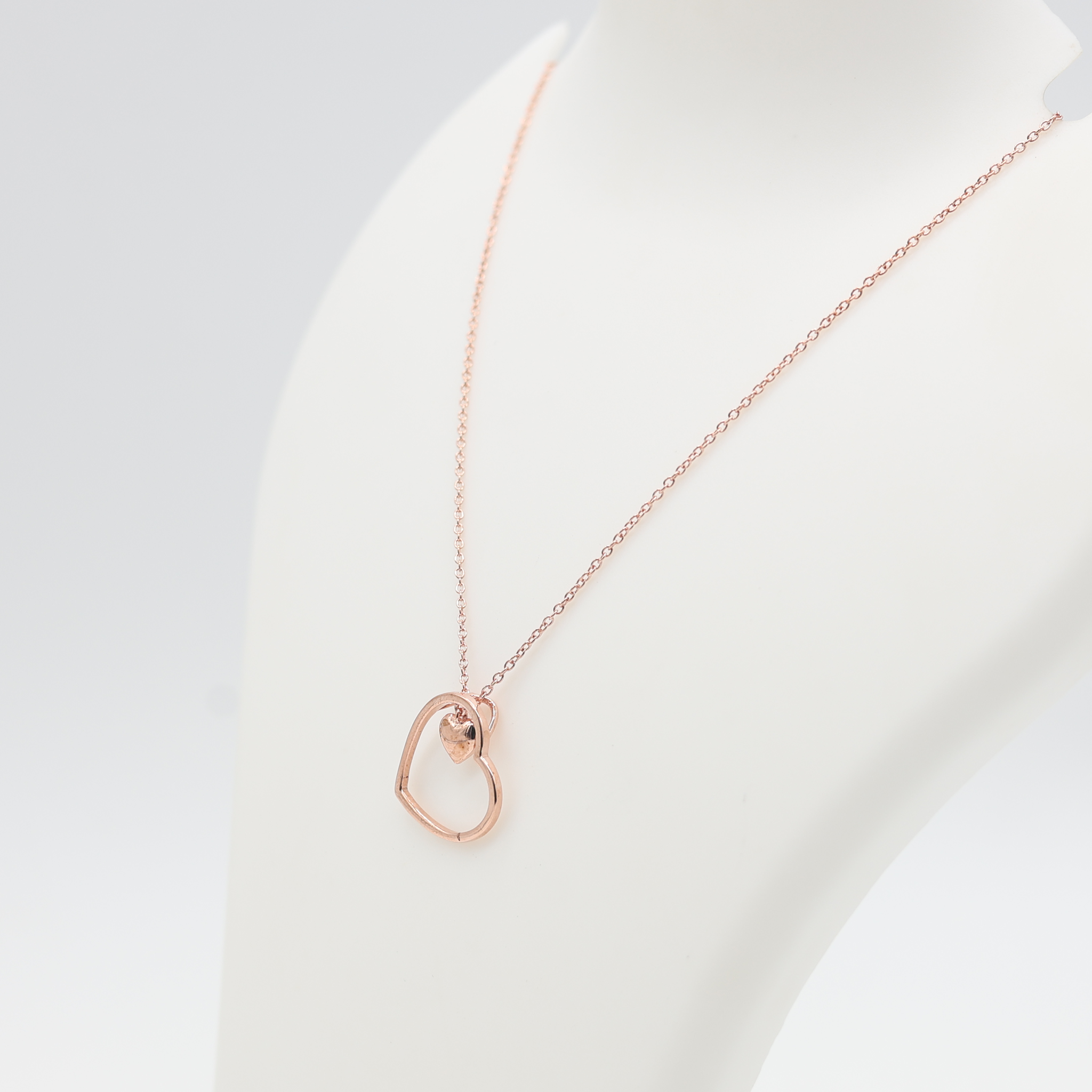 Dual Heart Embrace Pendant