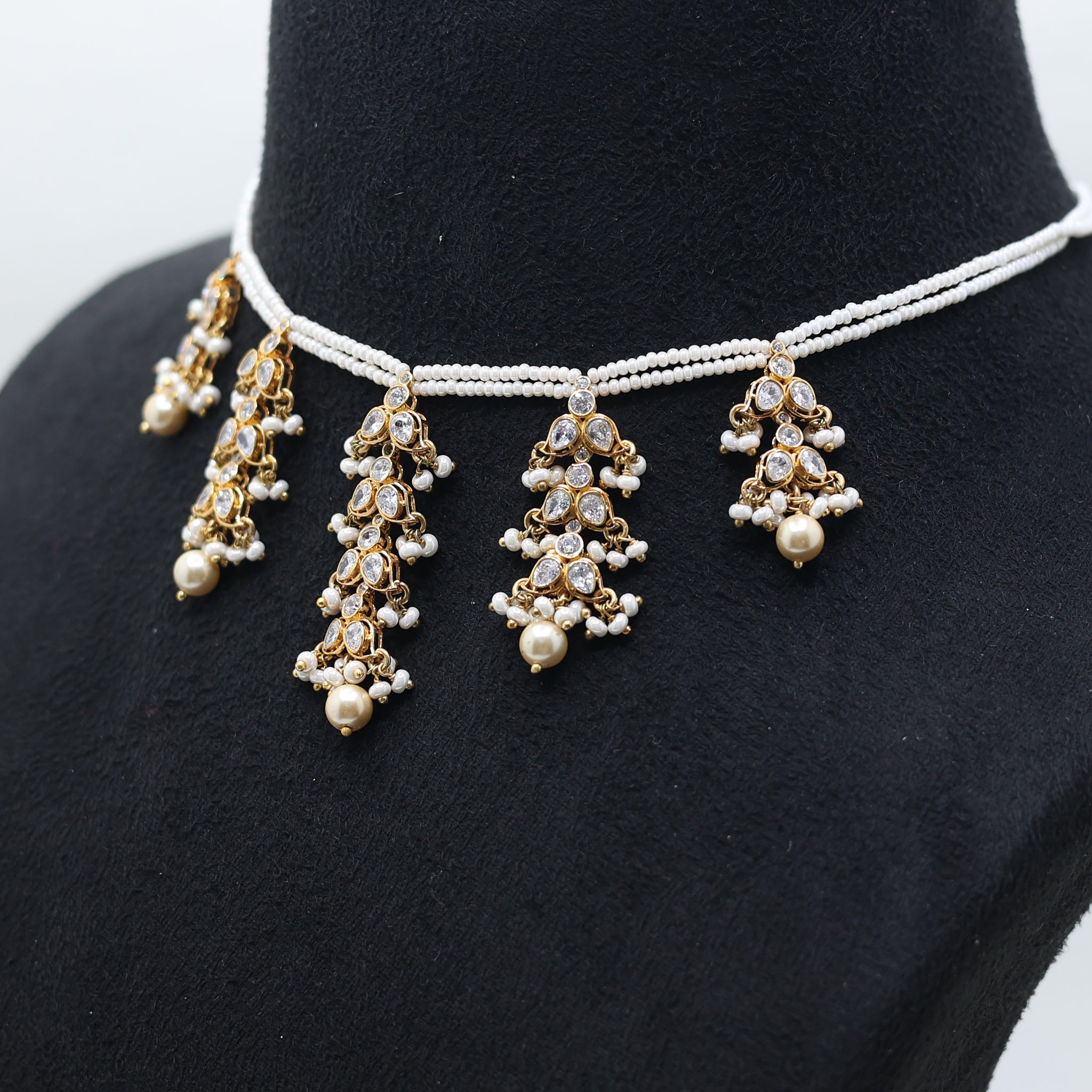 Elegant Kundan Polki Necklace