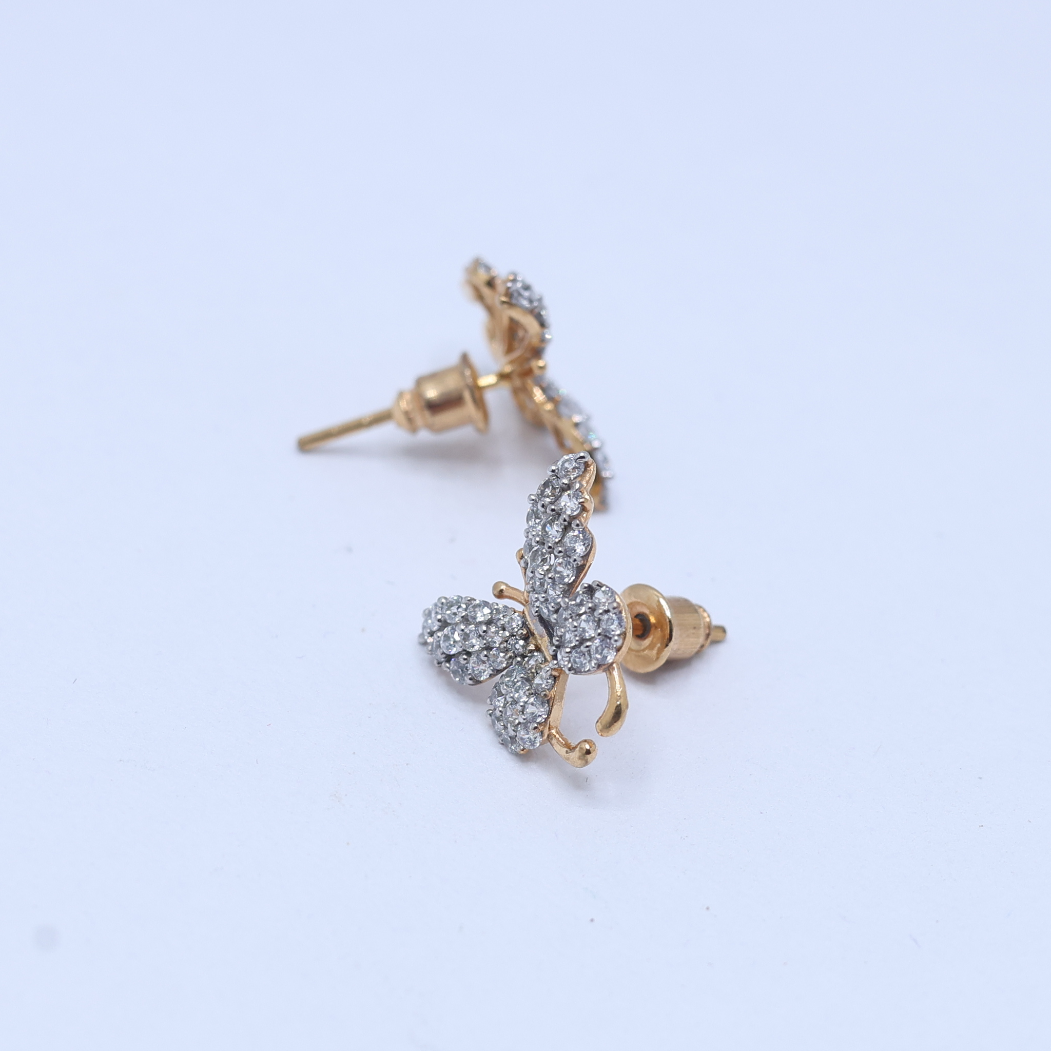 Elegant Butterfly Stud Earrings