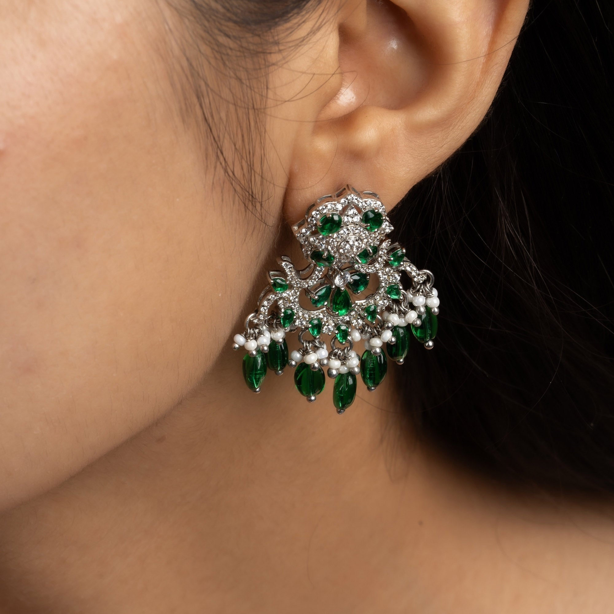 Maharani Chand Bibi Glory Jhumka Earring