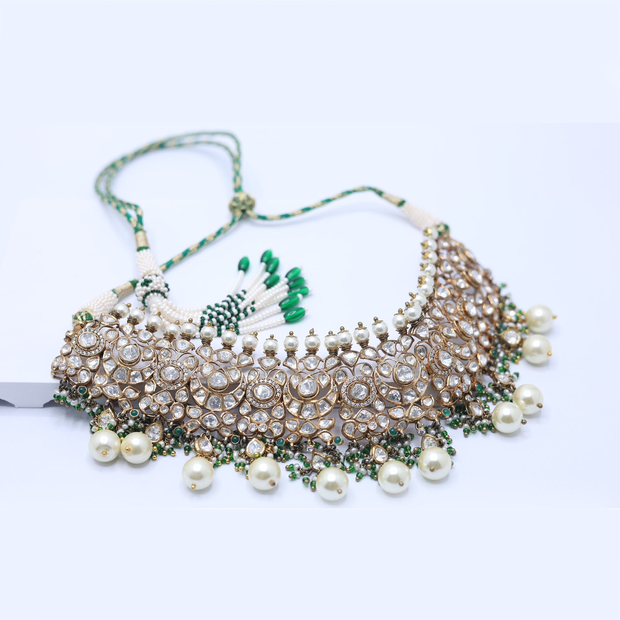 Queen Zoya Polki Diamond Regal Choker