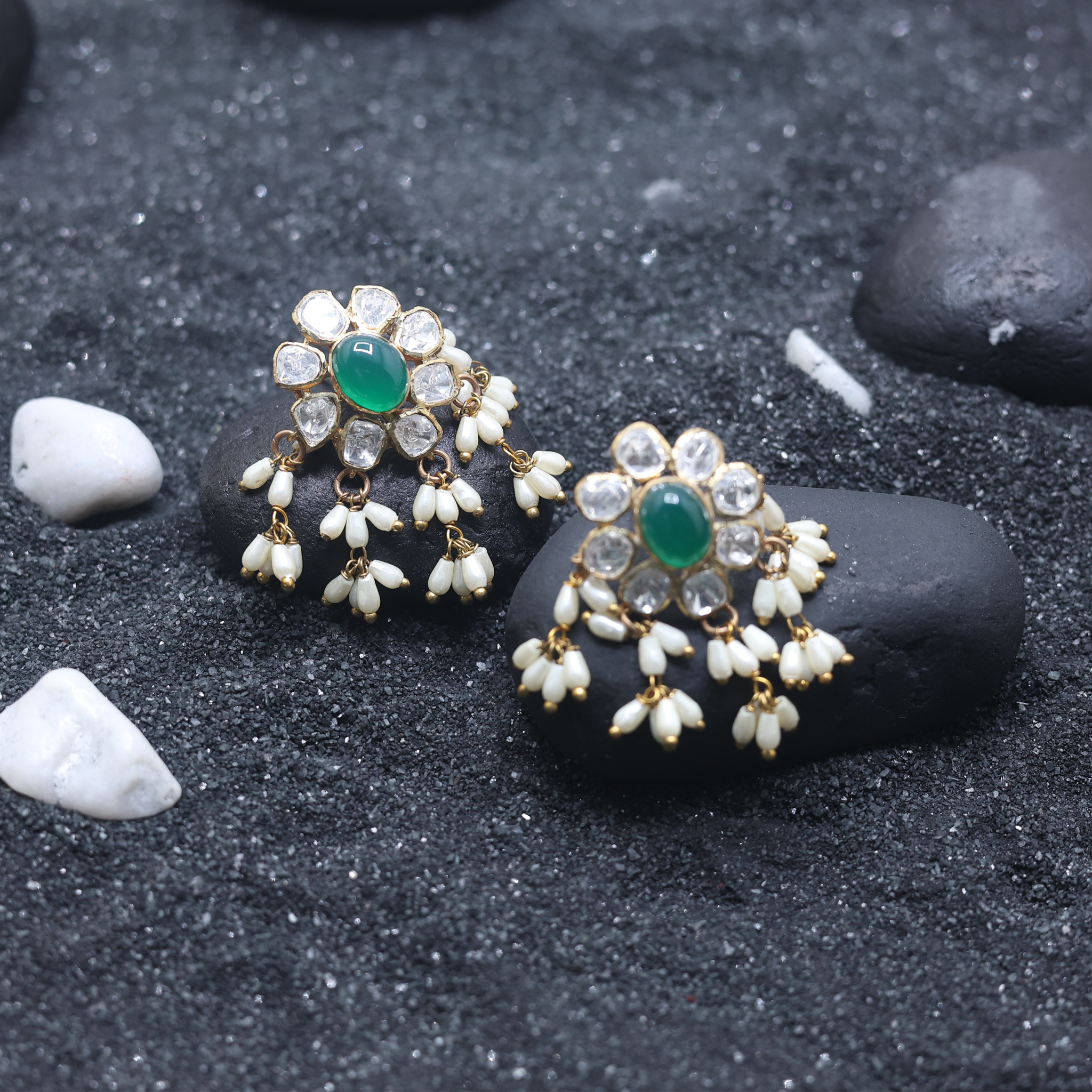 Rajmata Jijabai Warrior Spirit Drop Earring