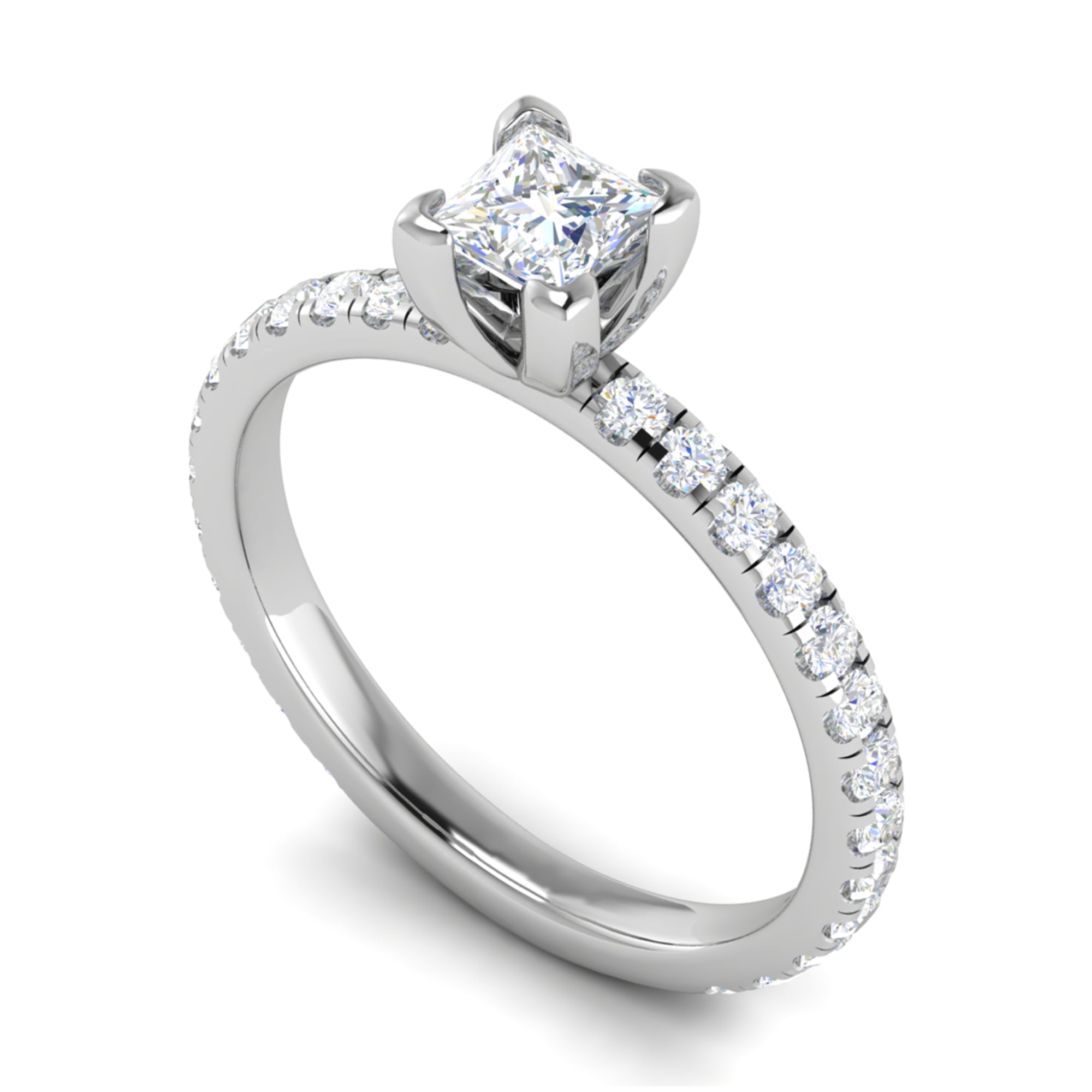 Timeless Princess Cut Ring
