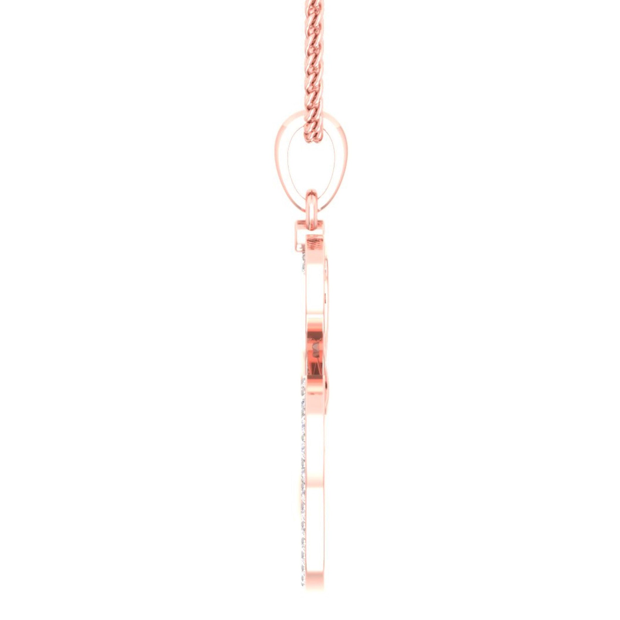 Shimmering Triple Heart Pendant