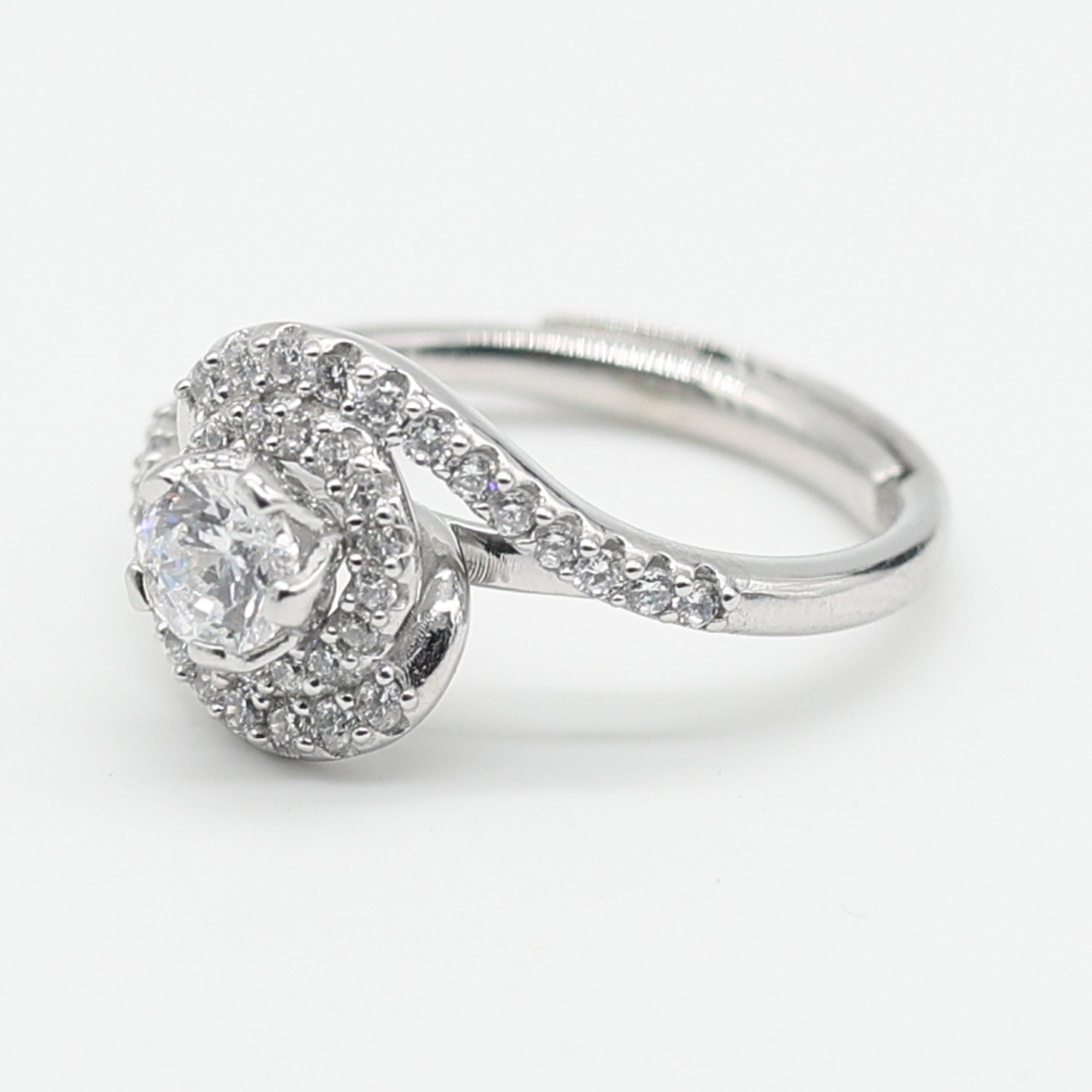 Sterling Silver Bypass Ring