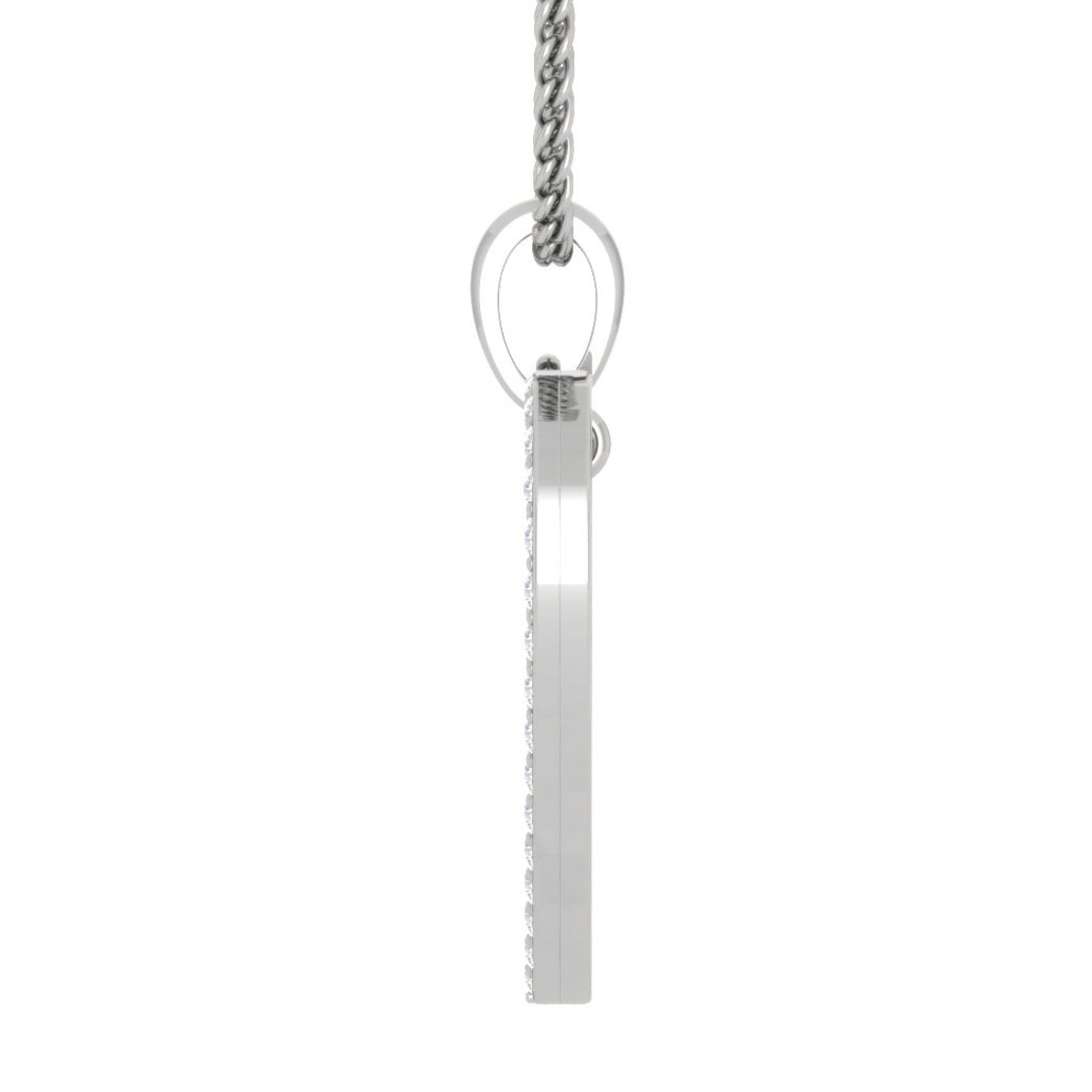 Diamond Accent Double Heart Pendant