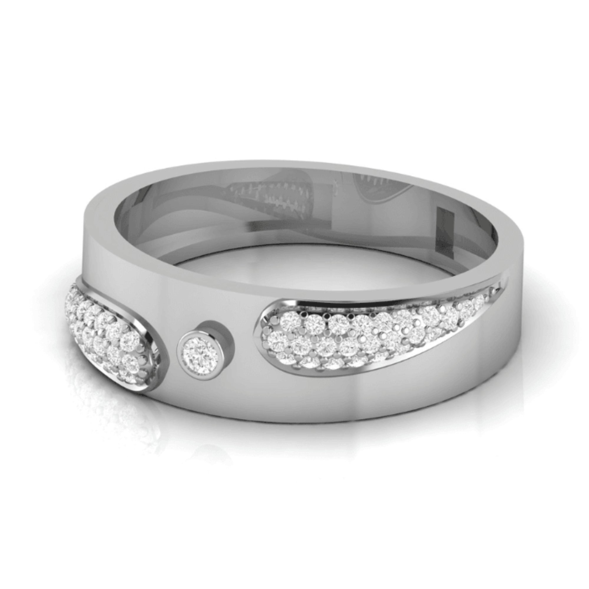 Forever Together Diamond Couple Band