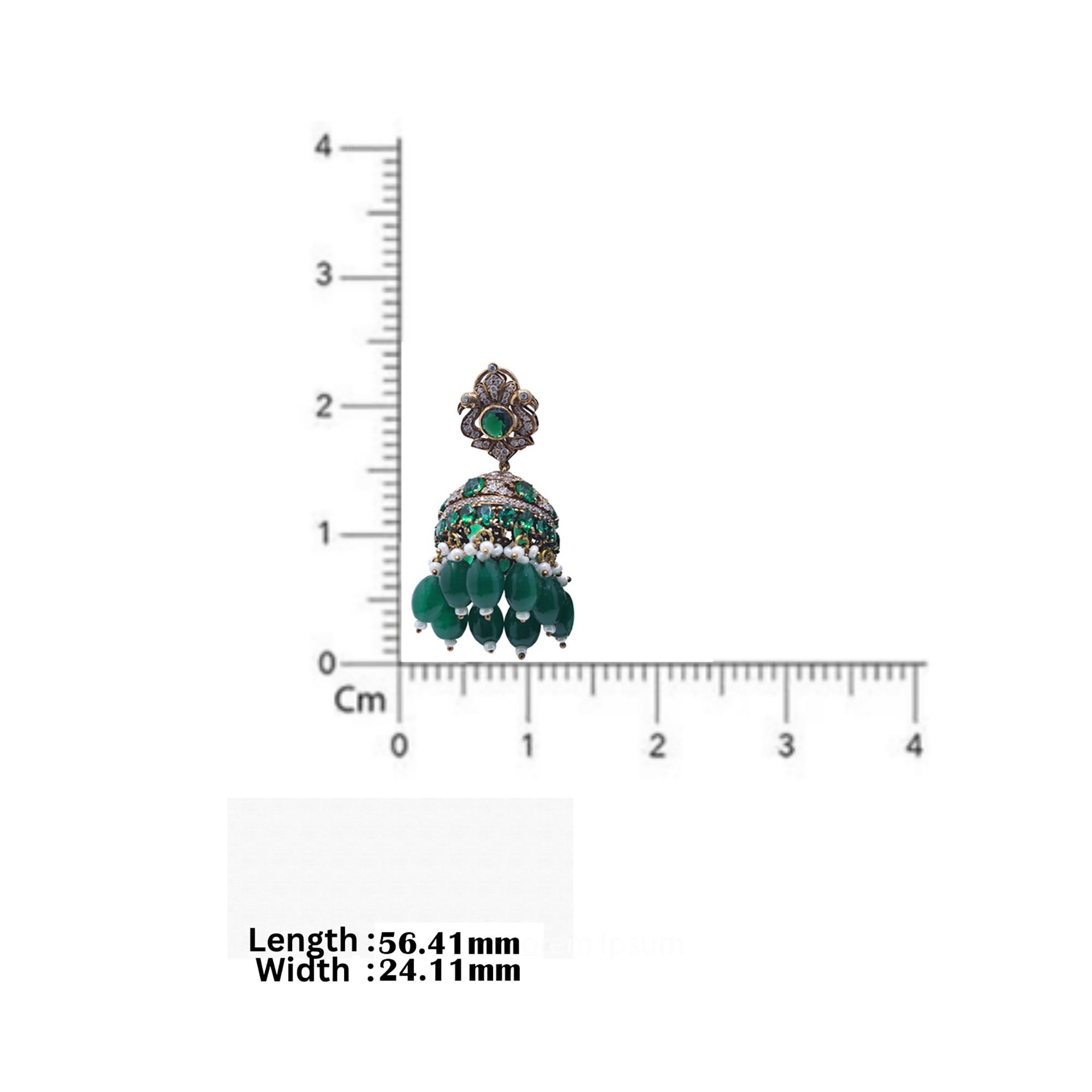 Princess Roopvati Sparkle Jhumka