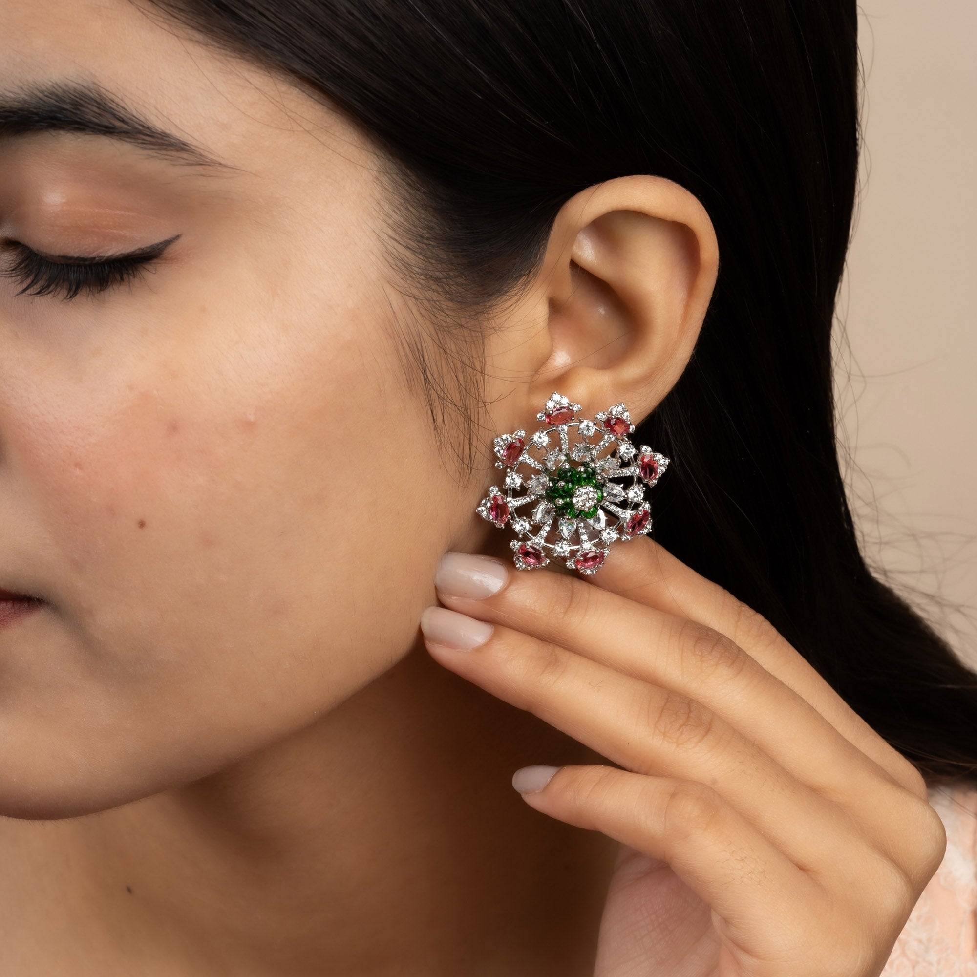 Queen Rudrama Valor Shine Studs