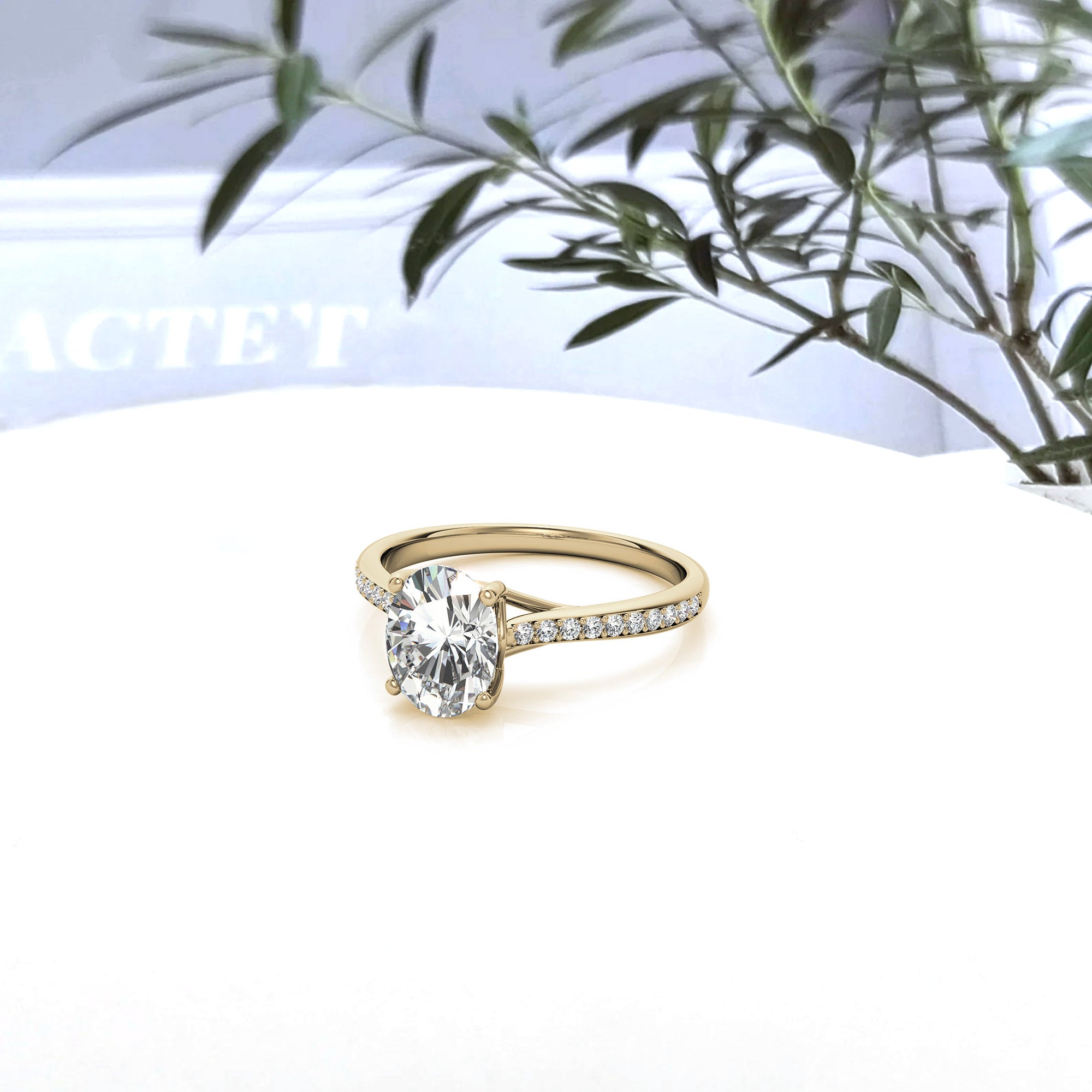 Silver Elegant Sparkle Band Ring