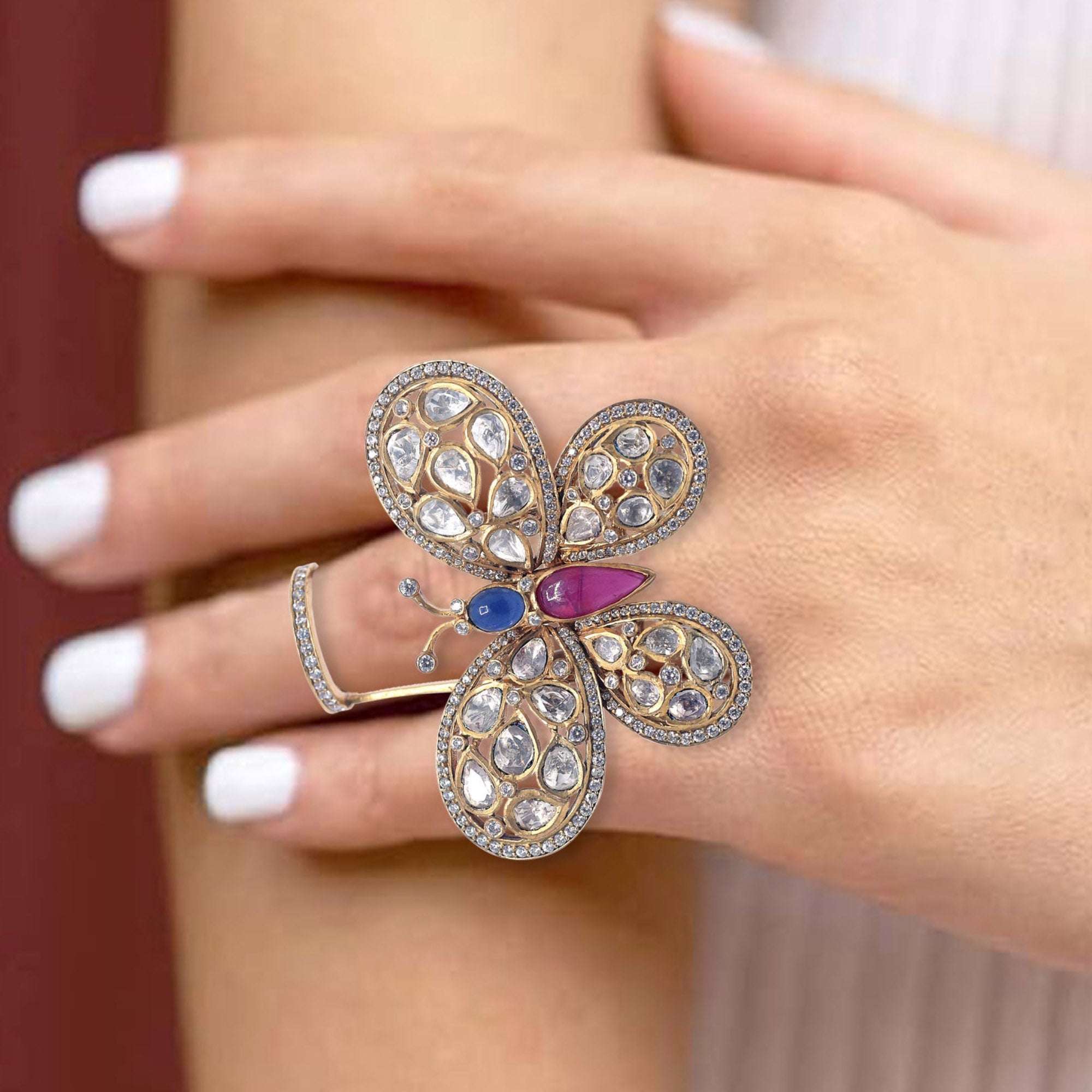 Maharani Gayatri Butterfly Ring