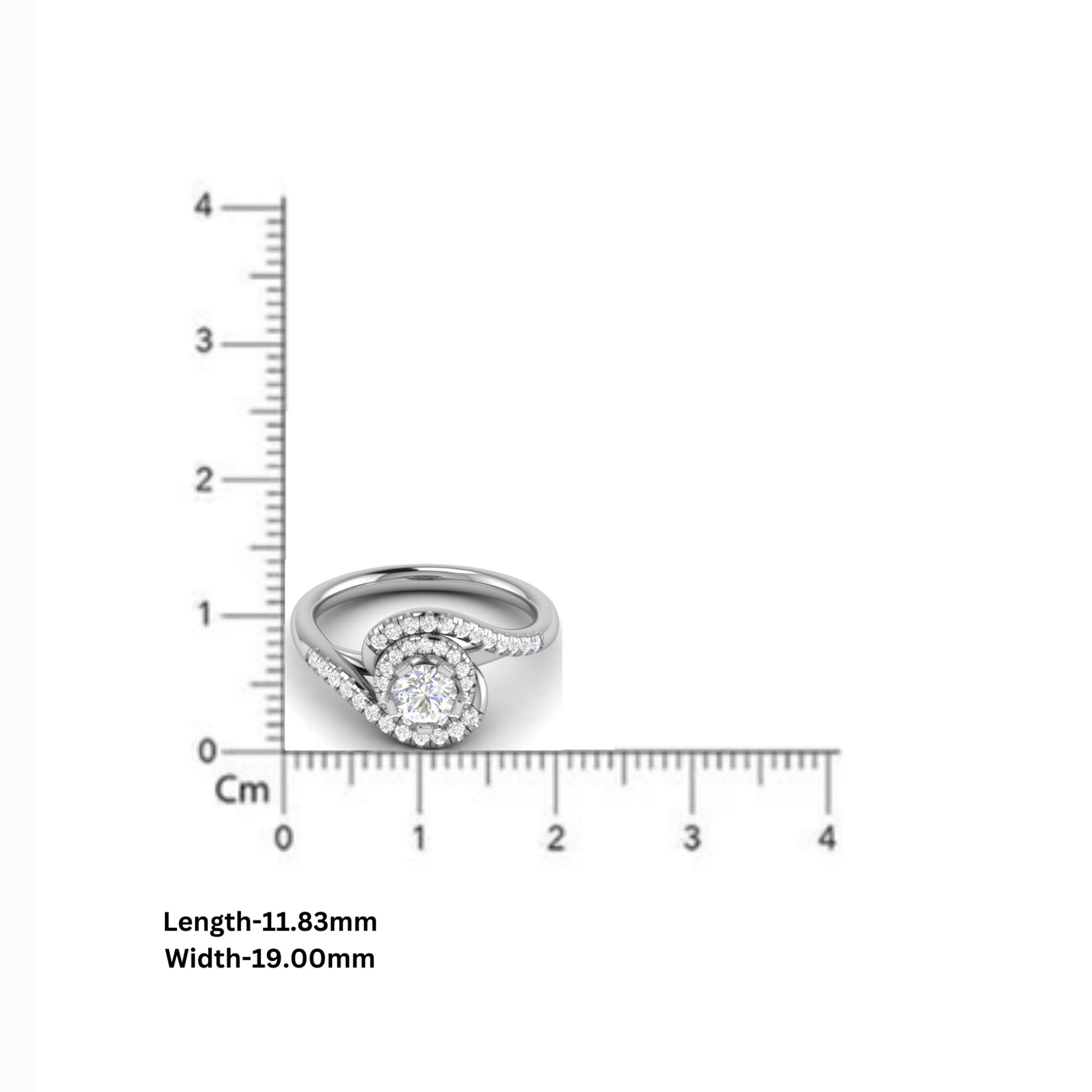 Sterling Silver Bypass Ring