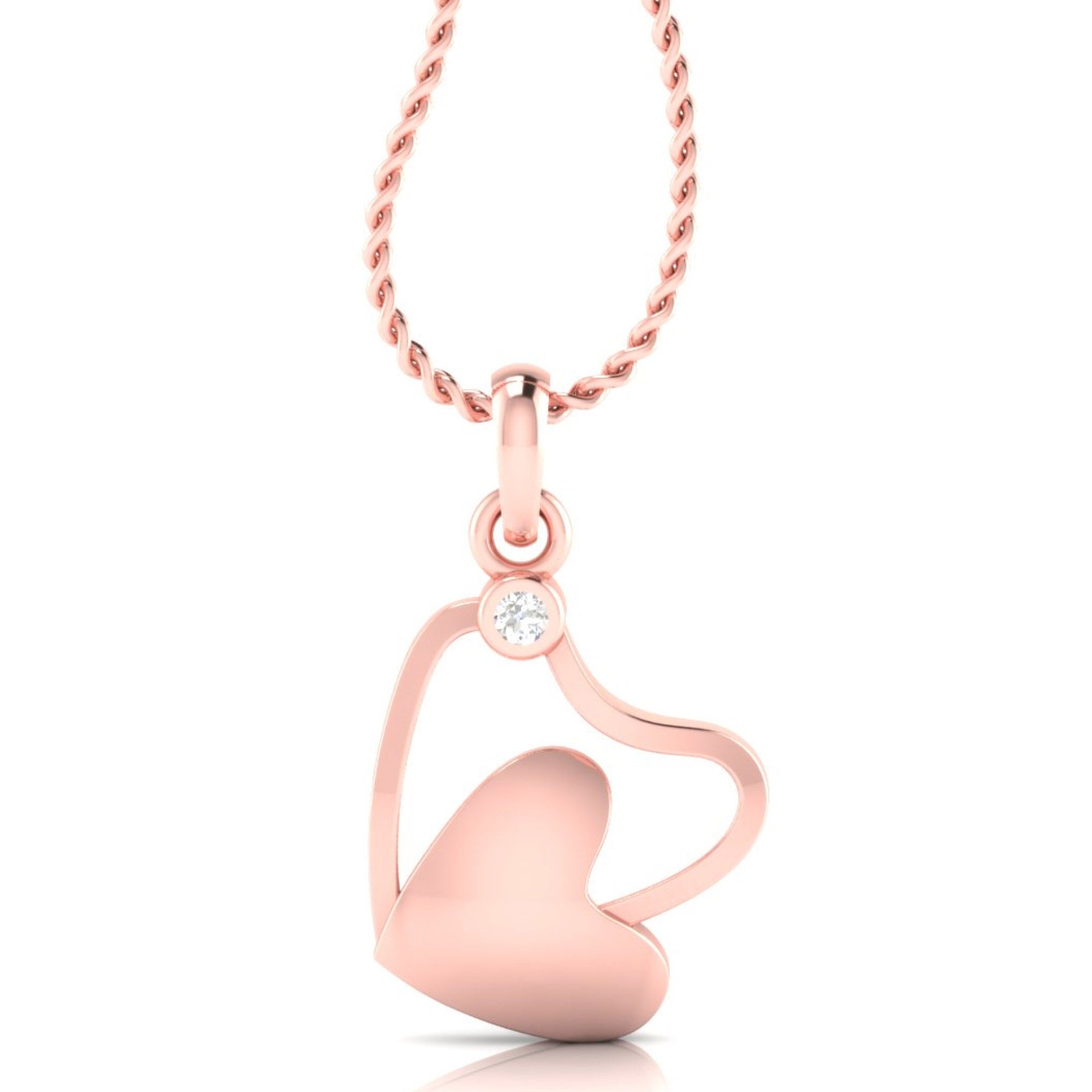Stylish Heart Pendant for Women