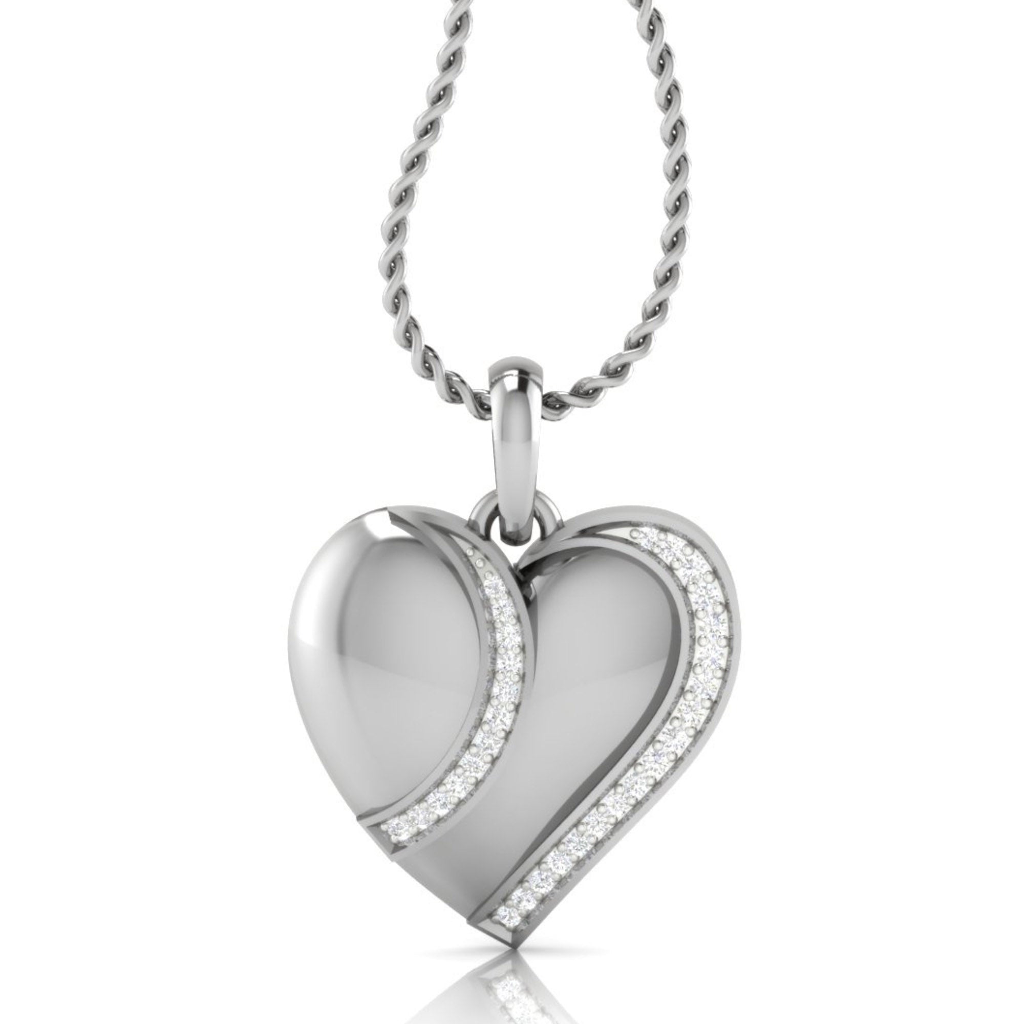 Diamond Heart Pendant