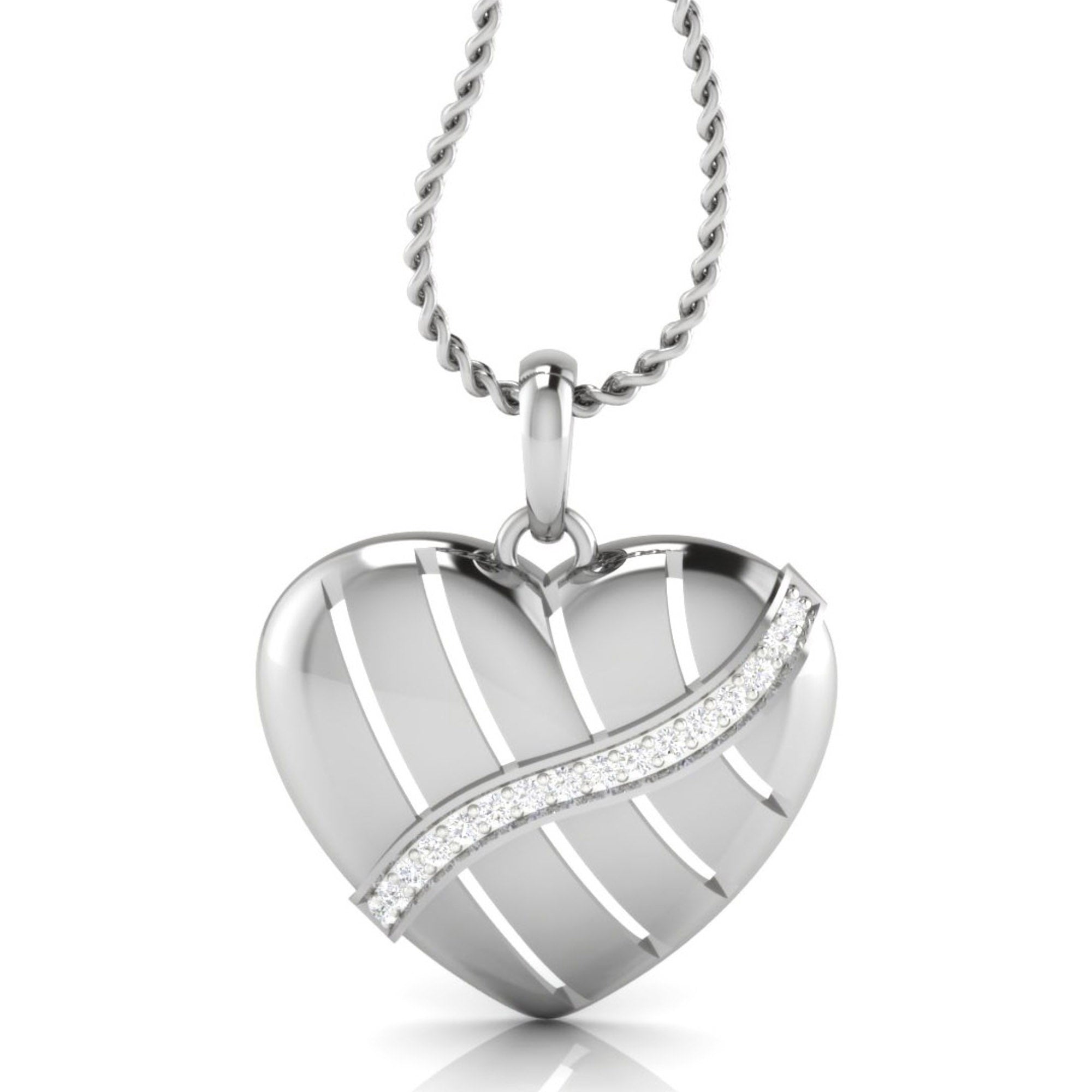 Sterling Silver Heart Pendant