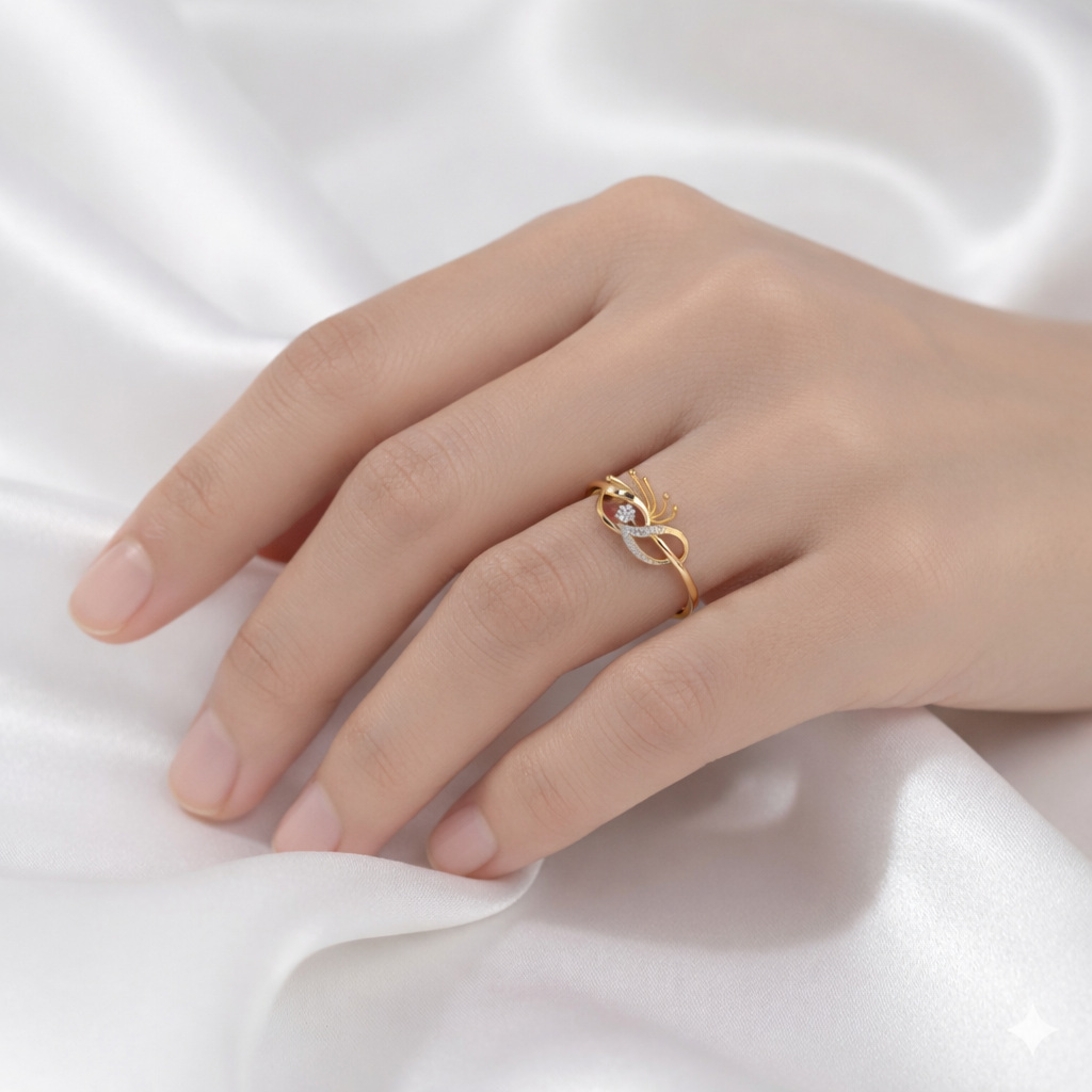 Unique Style Infinity Loop Ring